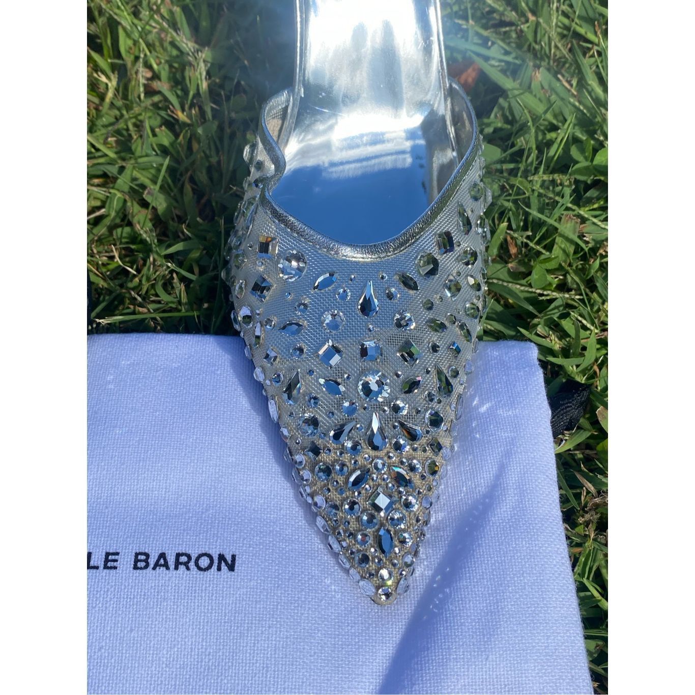 Other ARIELLE BARON Omen 95 Heel in Silver Crystal Size 36 EU 6 US Size US 6 / IT 36 - 3 Thumbnail