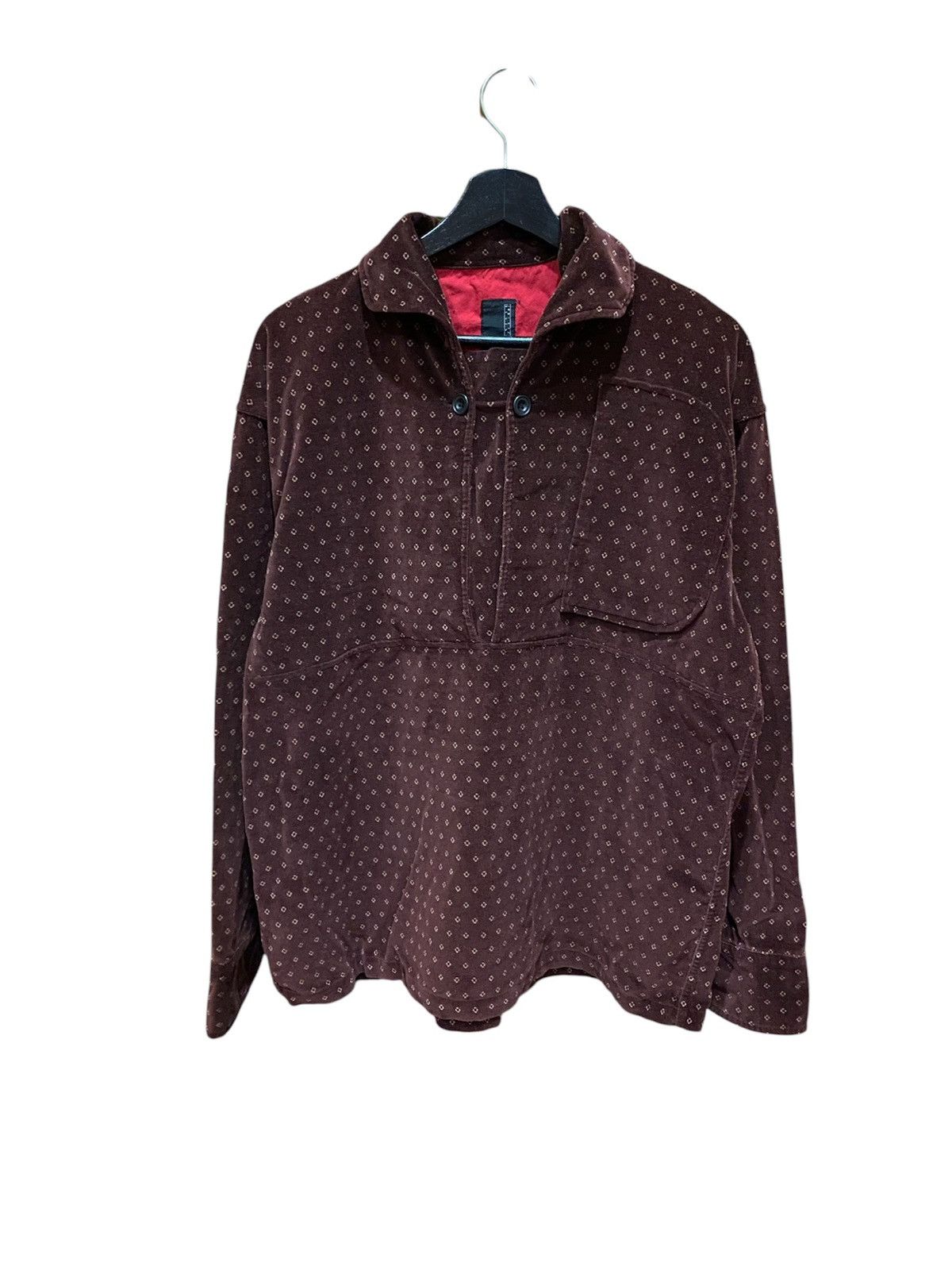 Japanese Brand VINTAGE ISLAY VELVET SHIRT Size US L / EU 52-54 / 3 - 1 Thumbnail