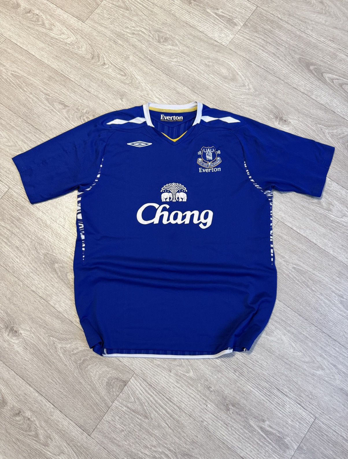 Umbro 🔷Vintage Umbro Everton 2007/08 Soccer jersey🔷 Size US XL / EU 56 / 4 - 1 Thumbnail