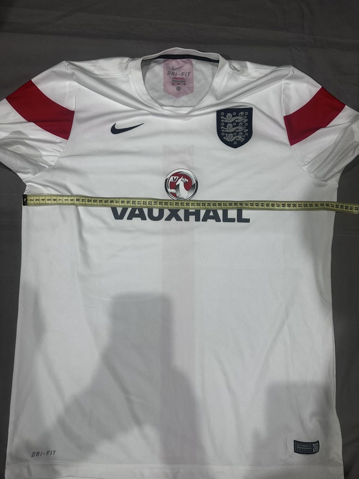 Nike Nike England 14 /15 Training Football Shirt Soccer Jersey Size US XL / EU 56 / 4 - 4 Thumbnail