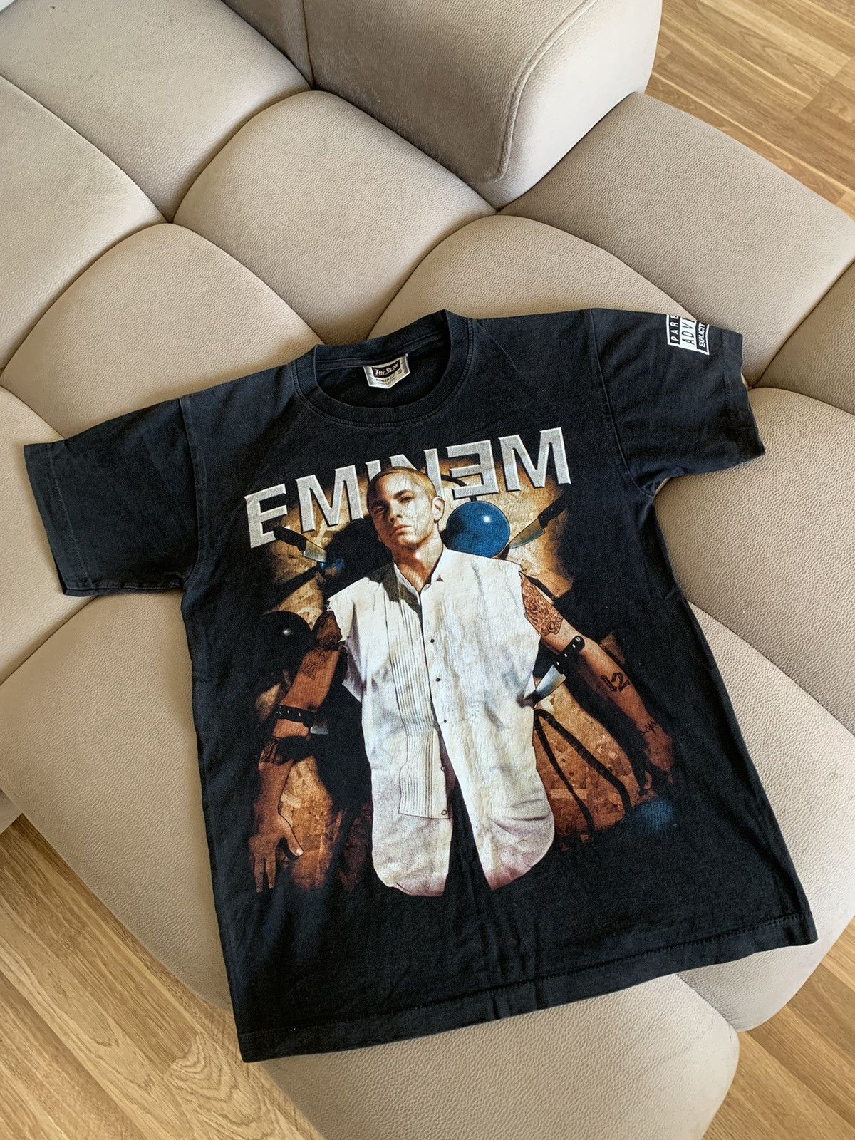 Vintage The Roxx Eminem 90s T-shirt Size US M / EU 48-50 / 2 - 2 Thumbnail