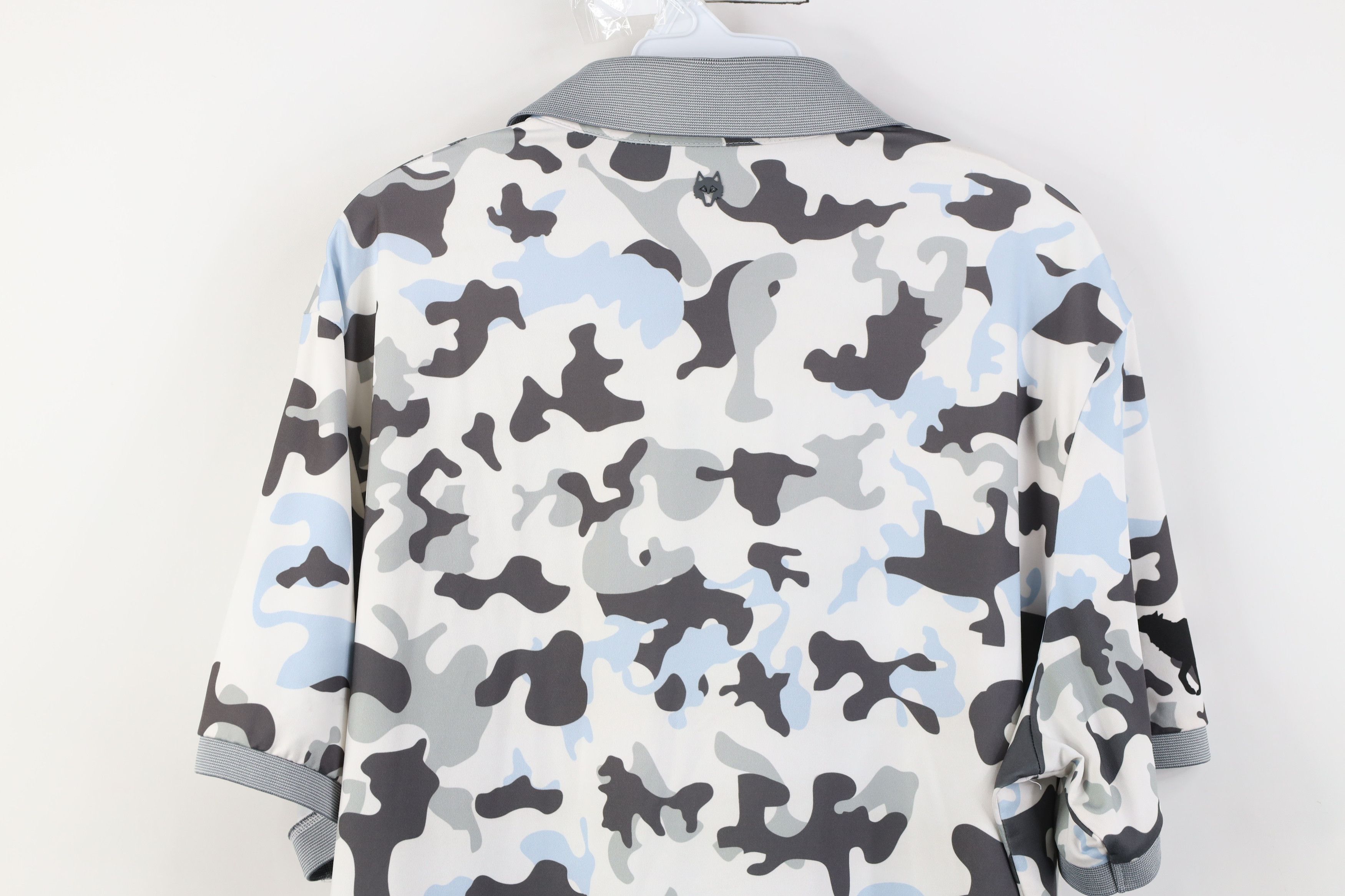 Grenson Greyson Clothiers Country Club Camouflage Golf Polo Shirt Size US XXL / EU 58 / 5 - 15 Thumbnail