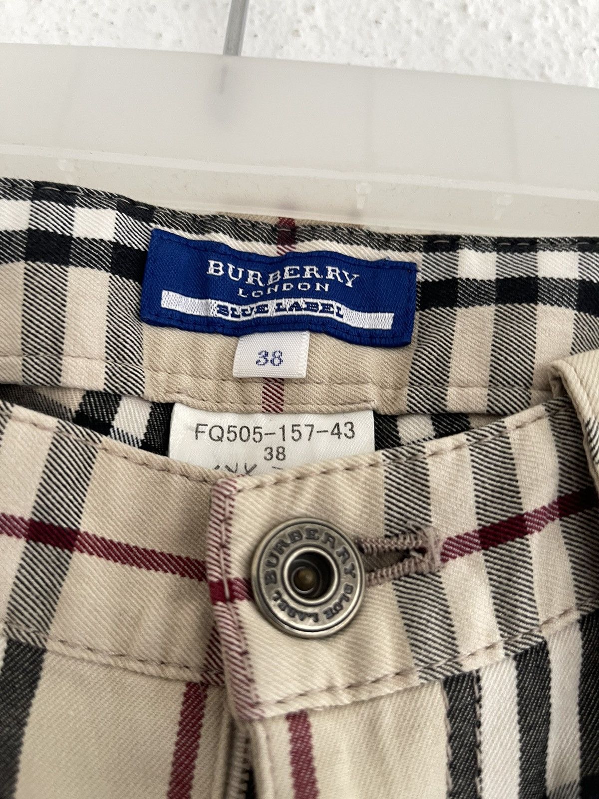 Burberry Burberry Blue Label Nova Check Pants Size US 29 - 4 Thumbnail