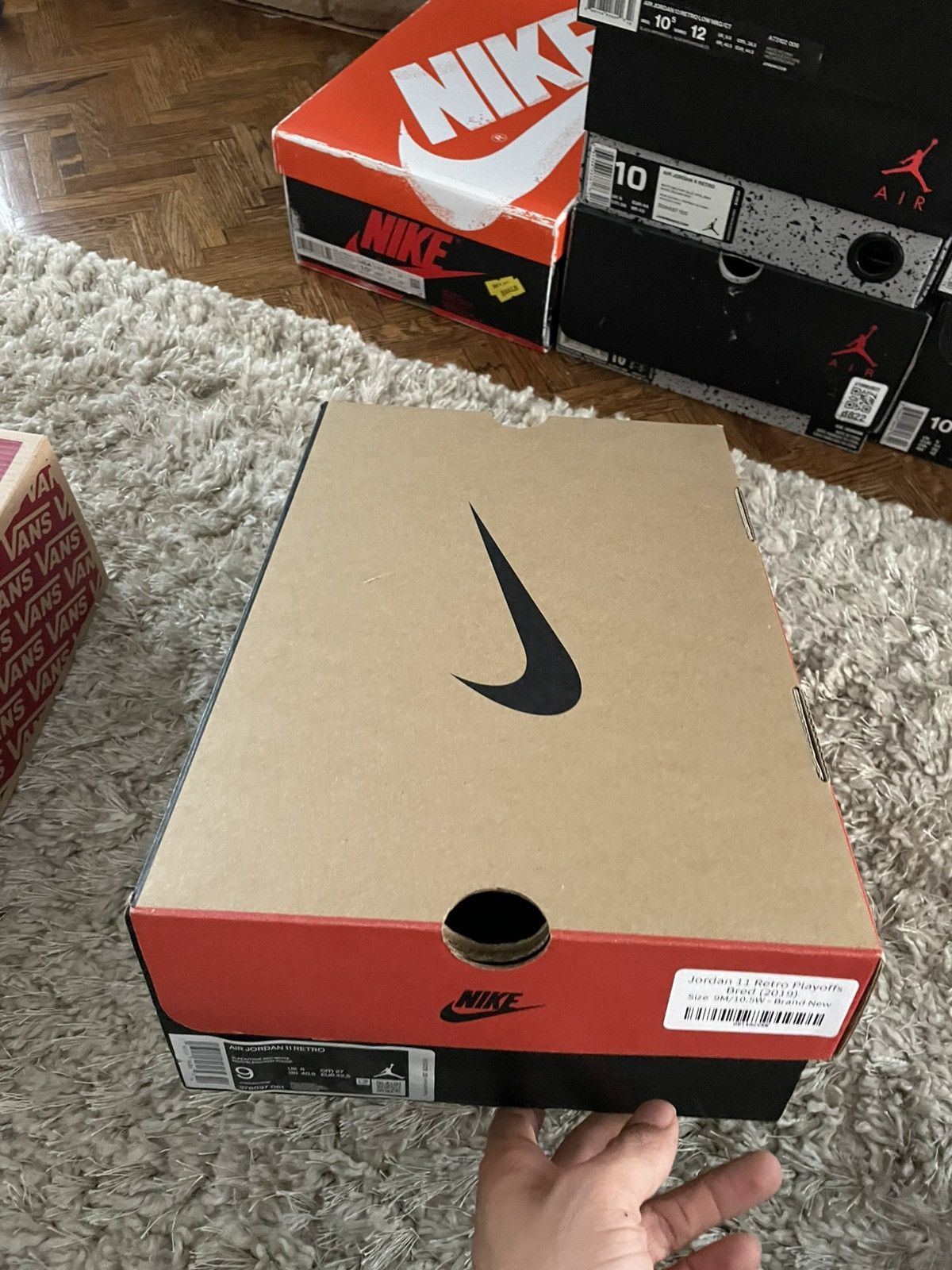 Jordan Brand Jordan 11 Bred Size US 9 / EU 42 - 10 Thumbnail