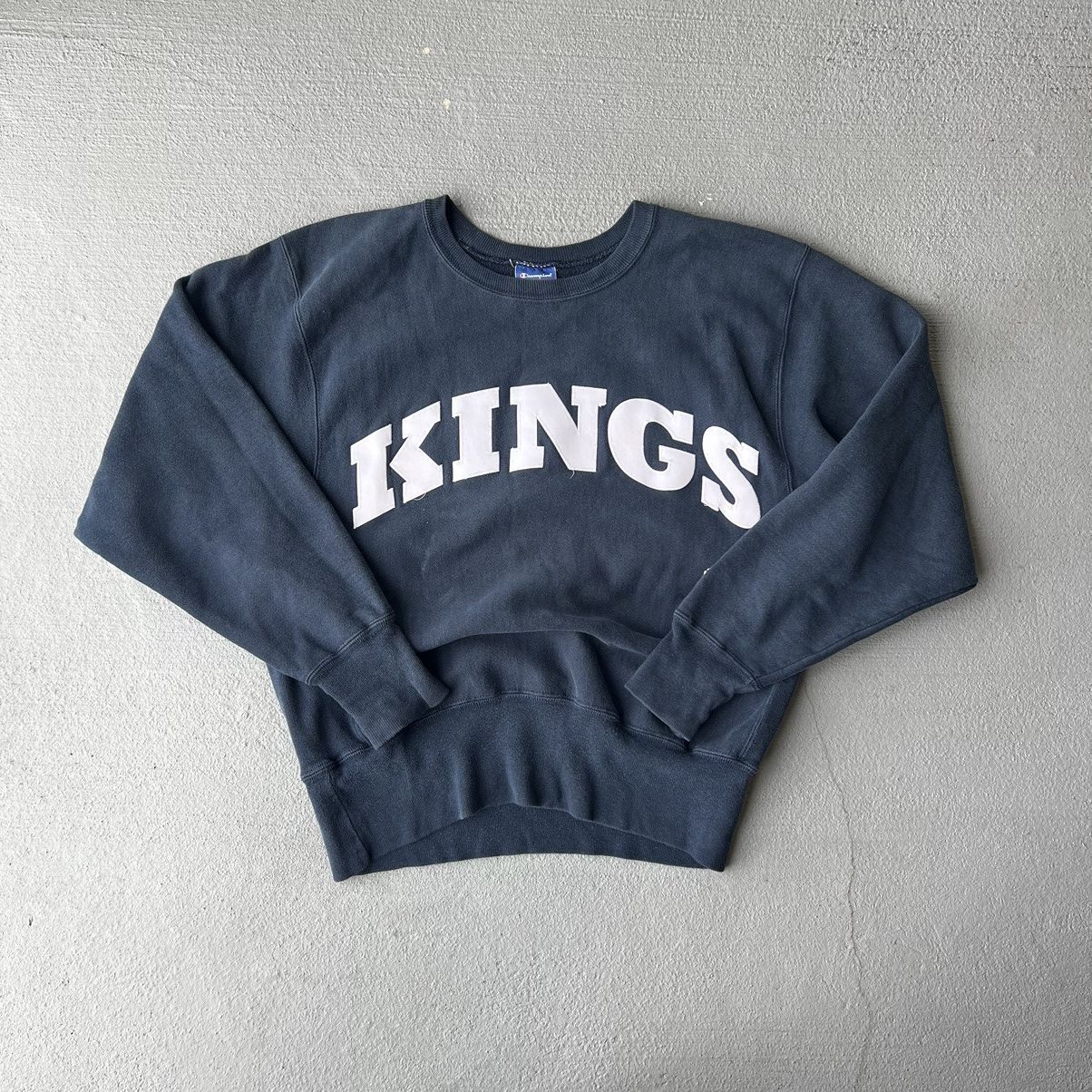 Champion × Vintage Vintage Champion Reverse Weave Kings Crewneck Sweatshirt Size M / US 6-8 / IT 42-44 - 1 Thumbnail