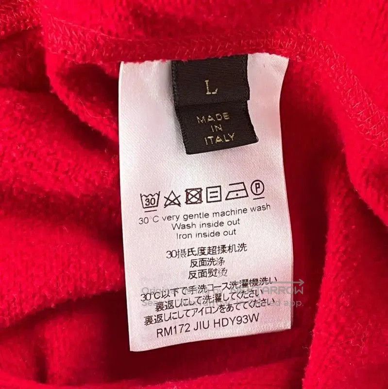 Louis Vuitton Louis Vuitton Red Long Sleeve Sweatshirt for Men . Size US L / EU 52-54 / 3 - 7 Thumbnail