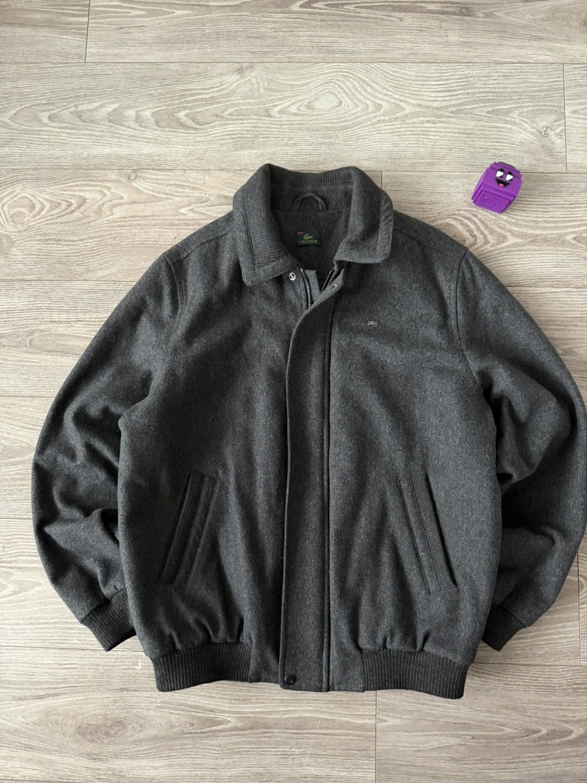 Lacoste Vintage Lacoste Laine Wool Men’s Luxury Coat Insulate Jacket Size US XL / EU 56 / 4 - 11 Thumbnail