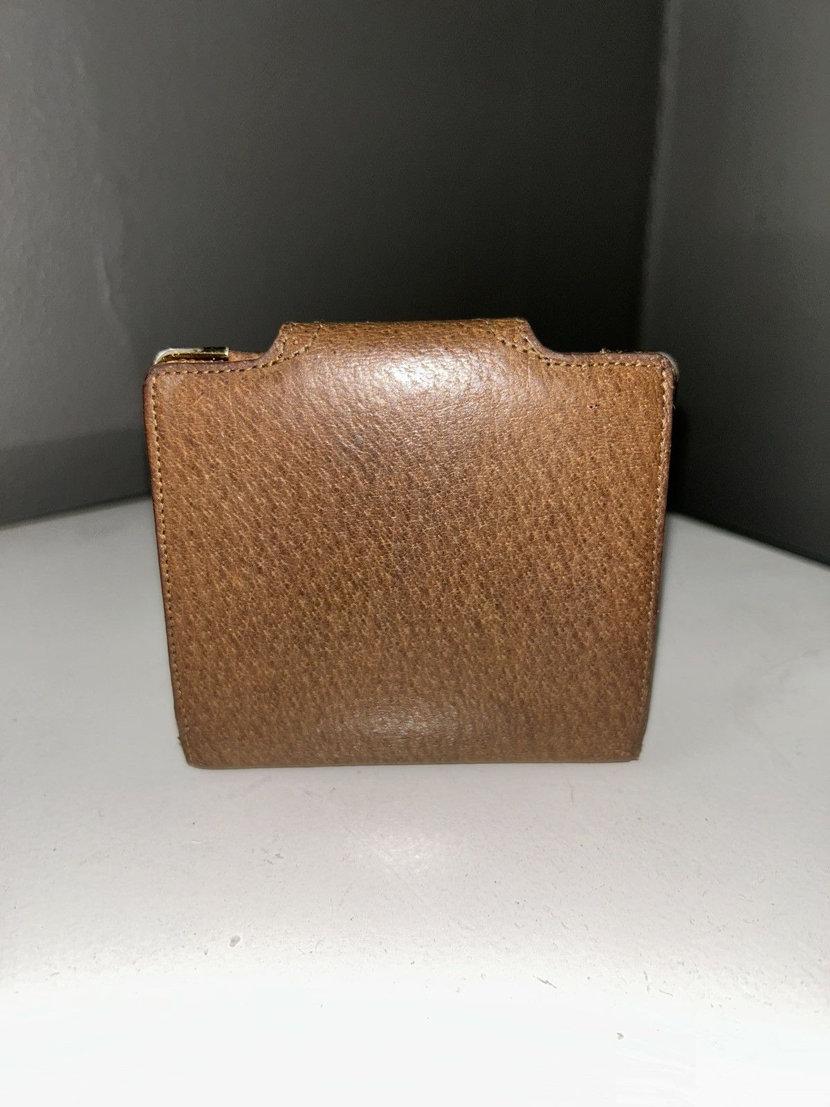 Valentino Valentino Garavani Brown Leather Compact Wallet Size ONE SIZE - 9 Thumbnail