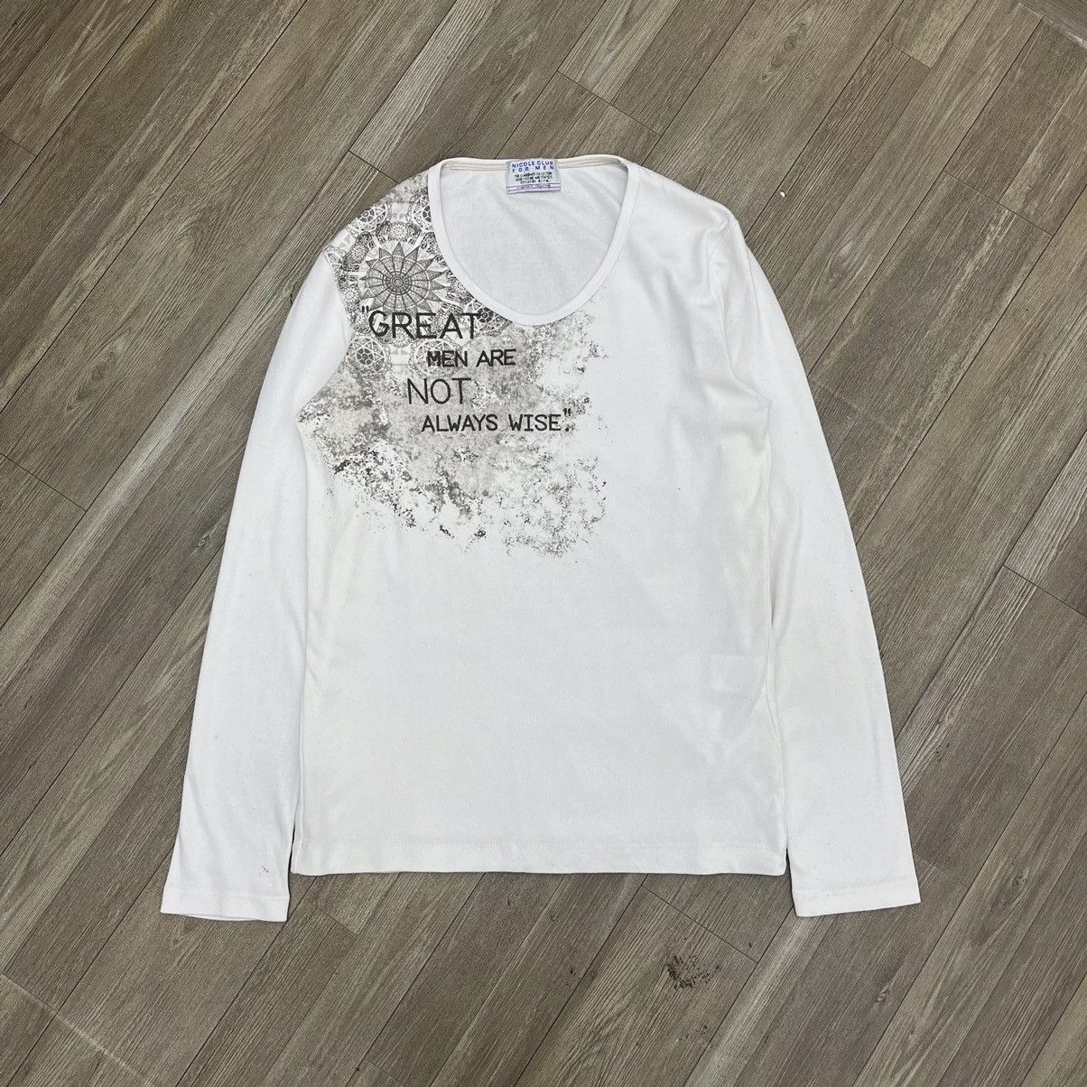 If Six Was Nine × Le Grande Bleu (L.G.B.) Nicole Club For Men Poem Lgb If six was nine Long Sleeve Size US M / EU 48-50 / 2 - 1 Thumbnail