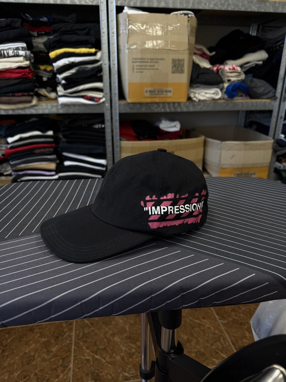 Off-White 🇺🇸 Off-White Impressionism Cap Virgil Abloh OMLB008R19400015 Size ONE SIZE - 1 Thumbnail