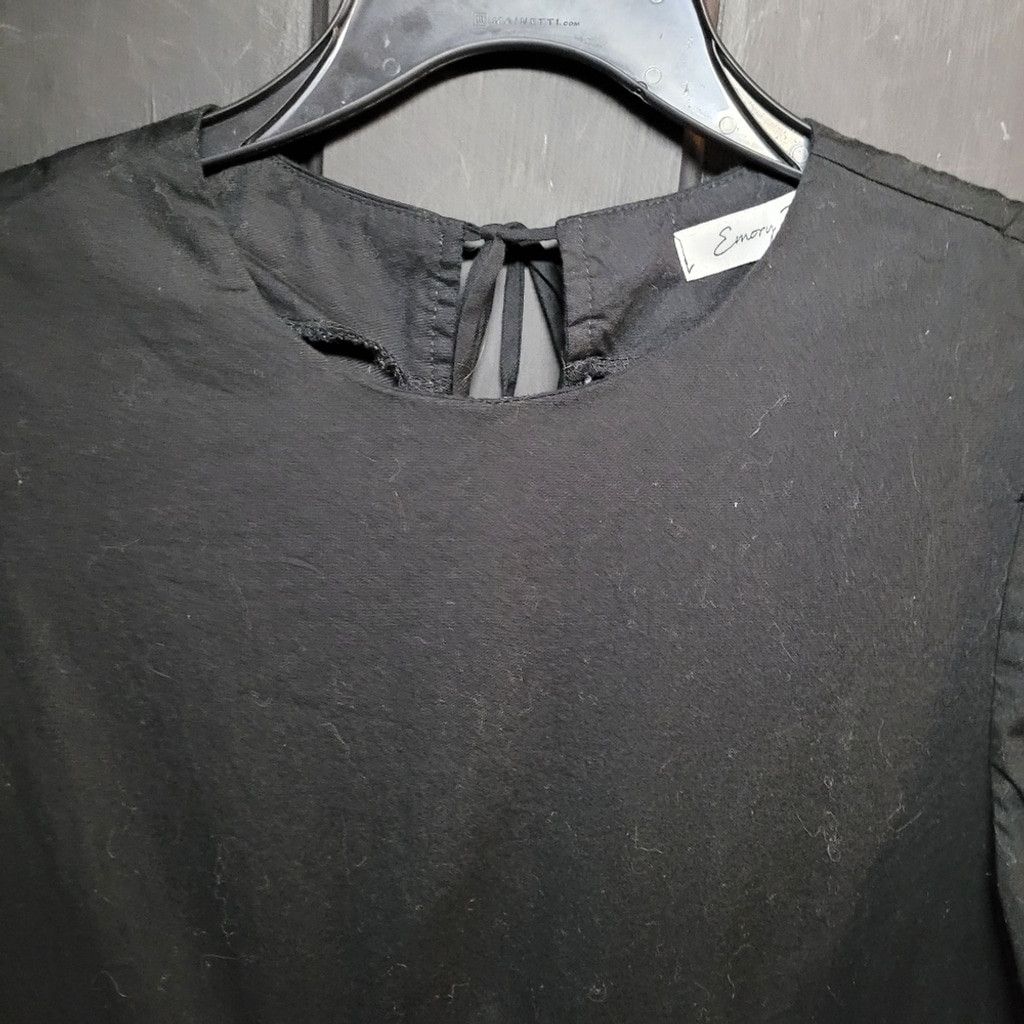 Other Emery Park, black dress, 3 tiers, EUC, Size Medium Size L / US 10 / IT 46 - 2 Thumbnail