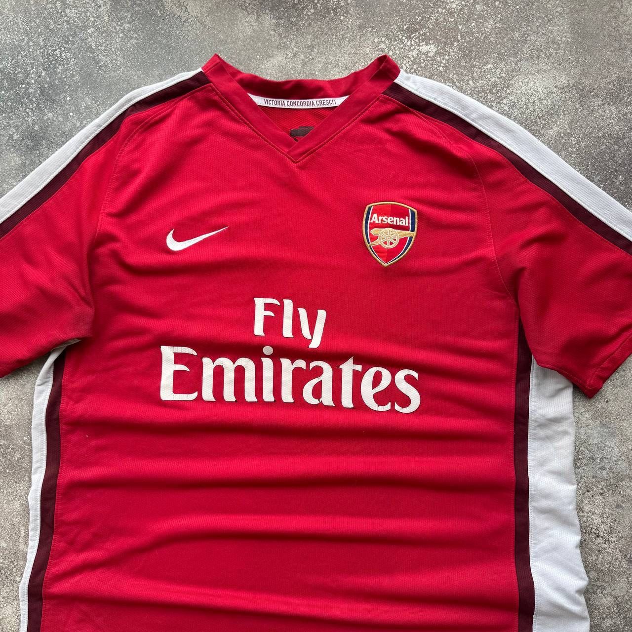 Nike × Vintage FC Arsenal 2007/2008 Nike Vintage Soccer Jersey Size US XL / EU 56 / 4 - 2 Thumbnail