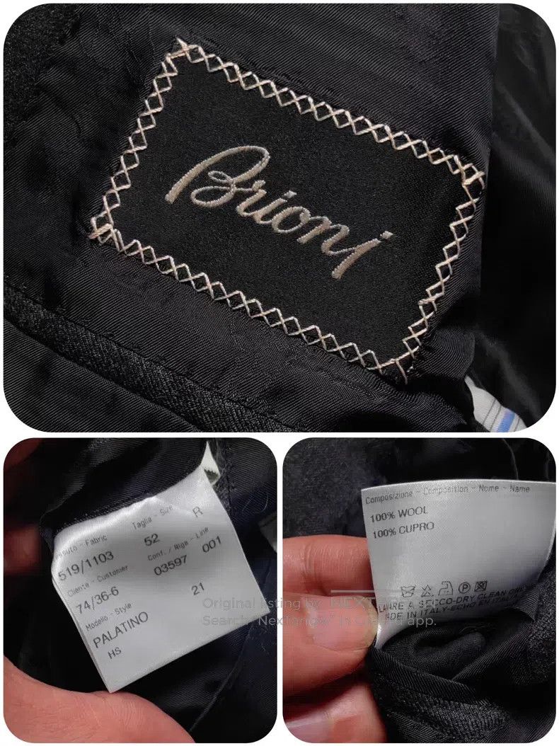 Brioni Brioni Pure wool handmade single suit Size US L / EU 52-54 / 3 - 5 Thumbnail