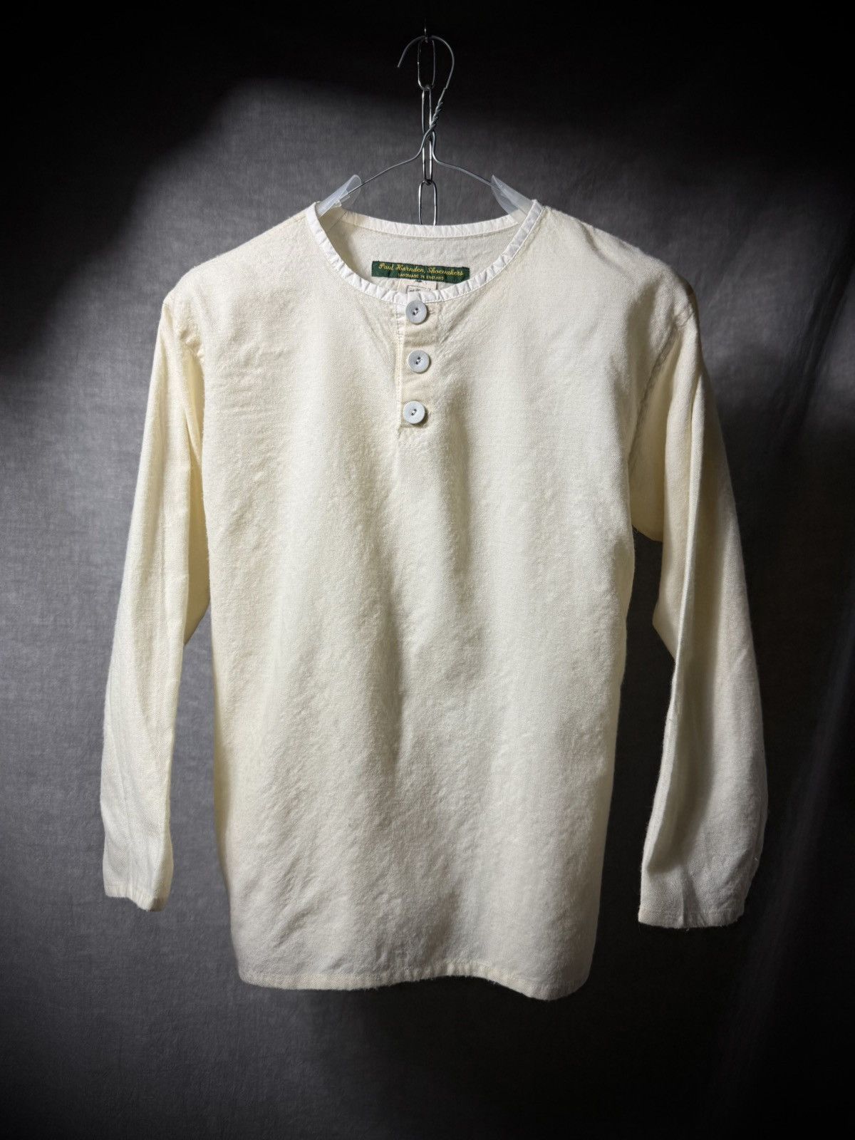 Paul Harnden Shoemakers Paul Harnden Shoemakers Wool Henley Neck Long Sleeve Size US M / EU 48-50 / 2 - 1 Thumbnail