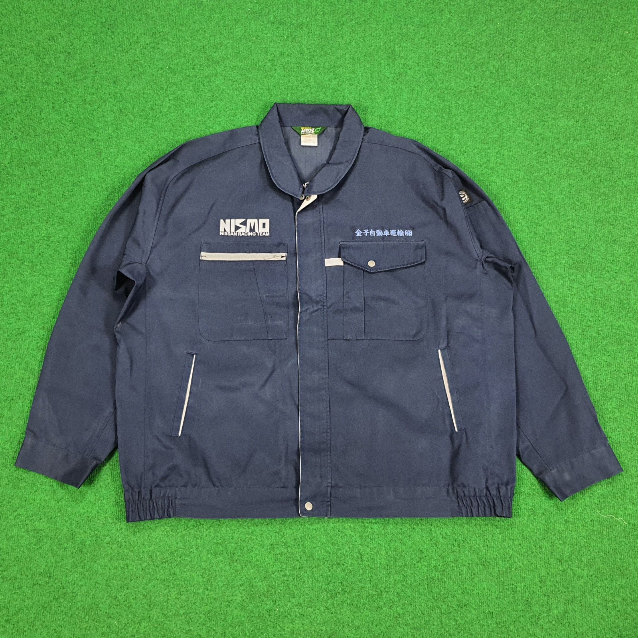 Japanese Brand × Vintage Vintage NISMO Nissan Japan Motorsports Racing Staff Jacket Size US XXL / EU 58 / 5 - 3 Thumbnail