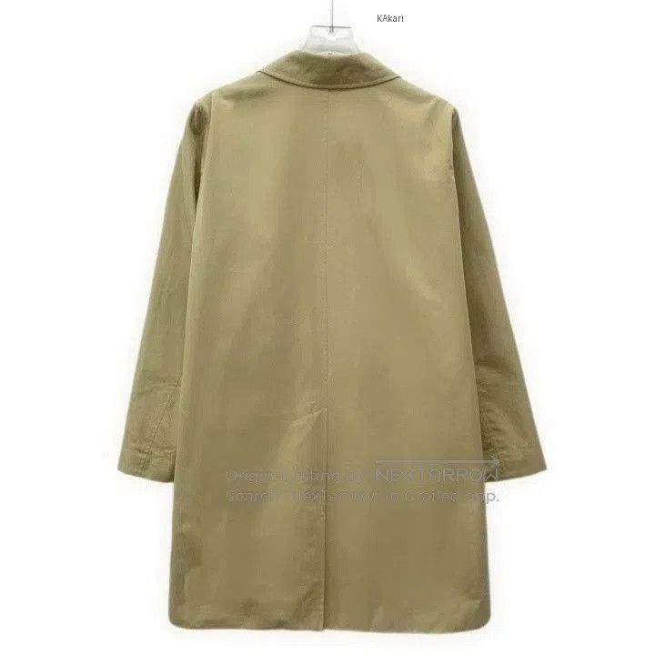 Burberry Burberry Brown Cotton Trench Coat M. Size US M / EU 48-50 / 2 - 2 Thumbnail