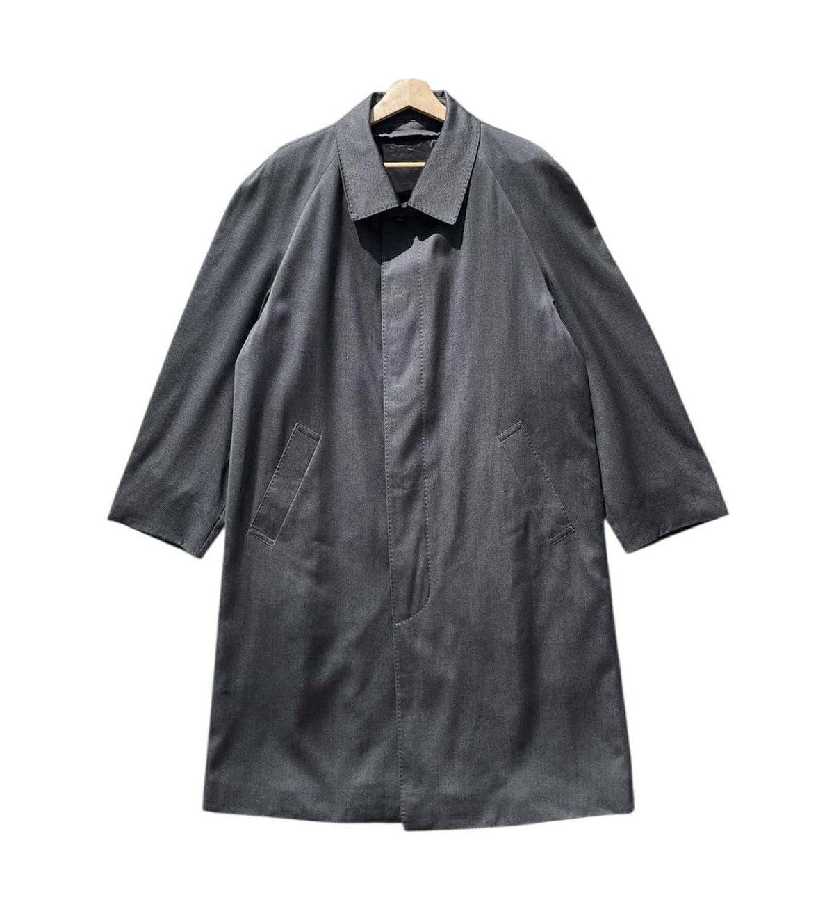 Yves Saint Laurent 🔥Accept Binding Offer🔥 Yves Saint Laurent Trench Coat Jacket Size US L / EU 52-54 / 3 - 1 Thumbnail