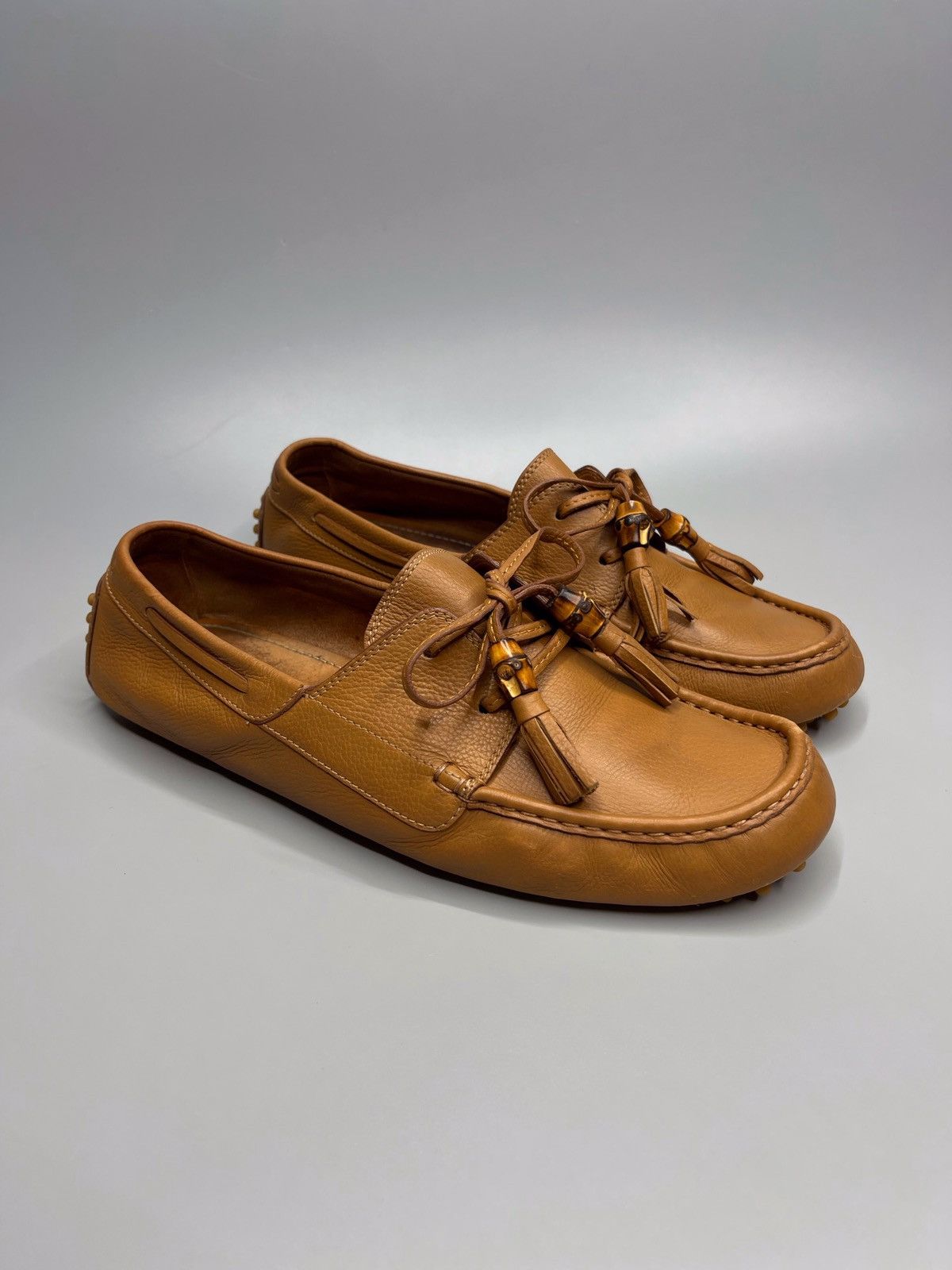Gucci Gucci Loafers Leather Shoes Size US 8 / EU 41 - 1 Thumbnail