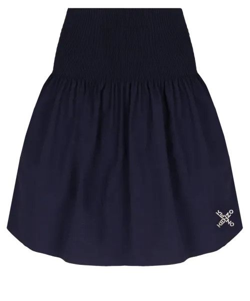 Kenzo o1y1025 Mini Skirt in Midnight Blue Size 27" / US 4 / IT 40 - 1 Thumbnail