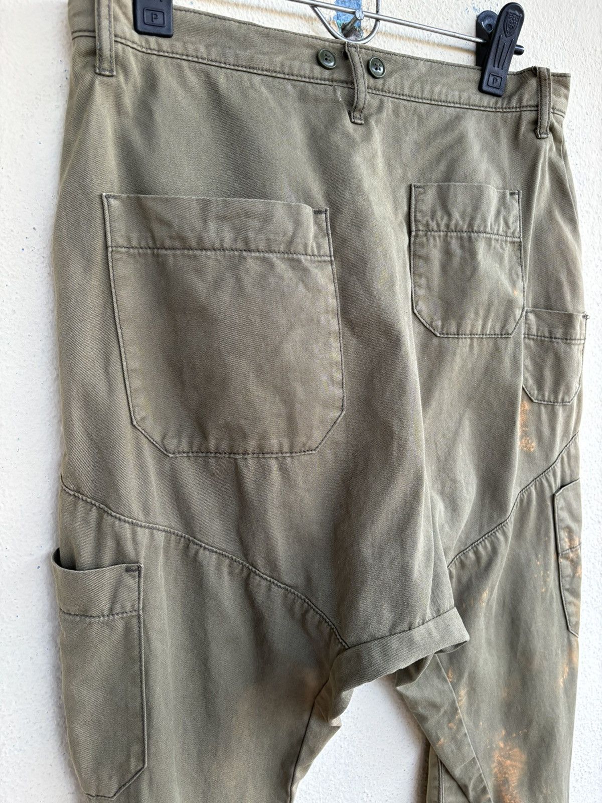 Issey Miyake × Ne-Net × Seditionaries Multi Pockets Discolouring Pant Size US 31 - 12 Thumbnail