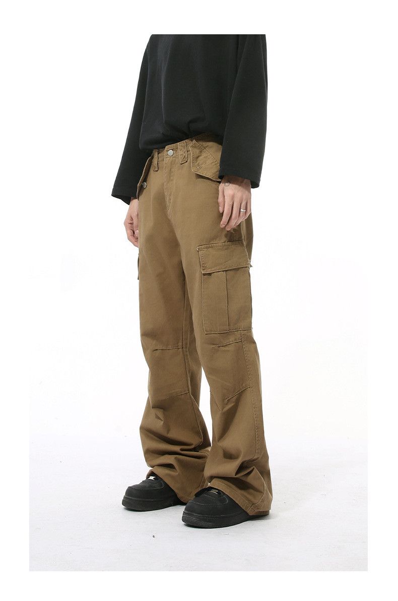 Japanese Brand × Jean American heavy retro straight loose casual cargo jeans Size US 34 / EU 50 - 3 Thumbnail
