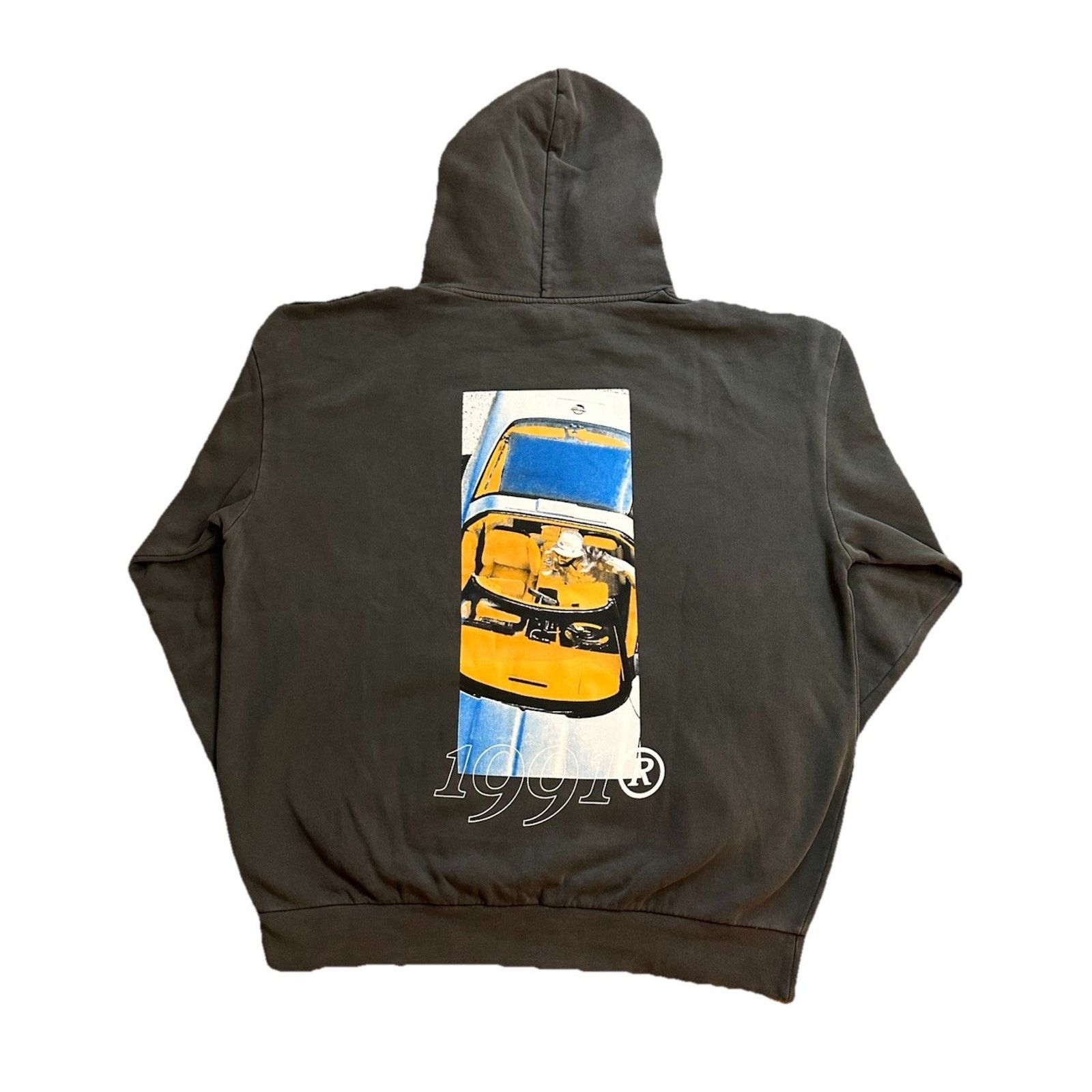 Midnight Organic Larry June X Midnight Organic Park It Hoodie In Washed Black Size US XXL / EU 58 / 5 - 1 Thumbnail