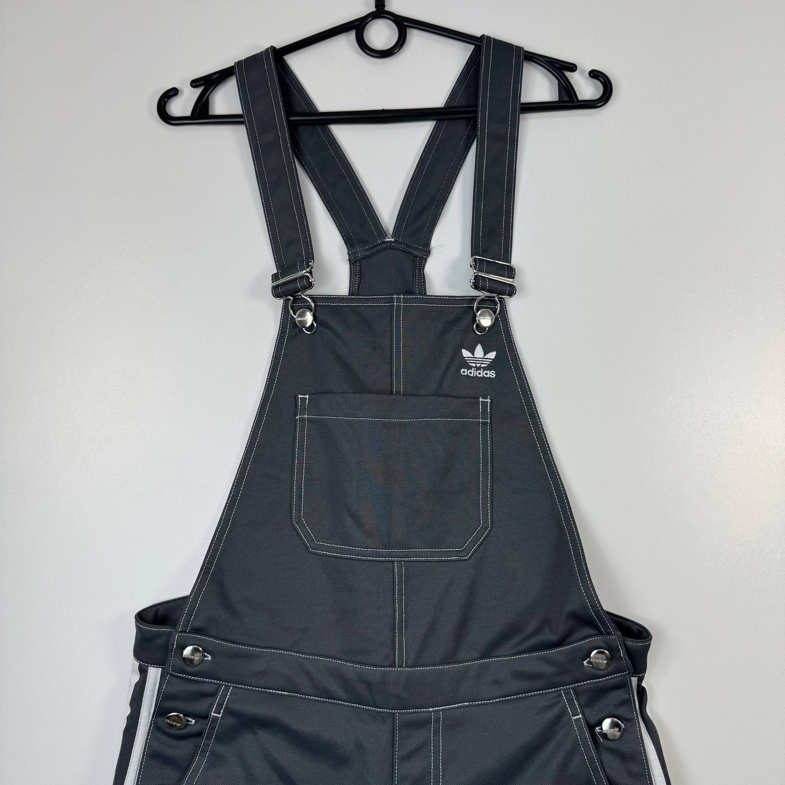 Adidas Adidas 3 Stripe Dungarees Overalls DU8187 Women Size S Size 25" / US 0 / IT 36 - 2 Thumbnail