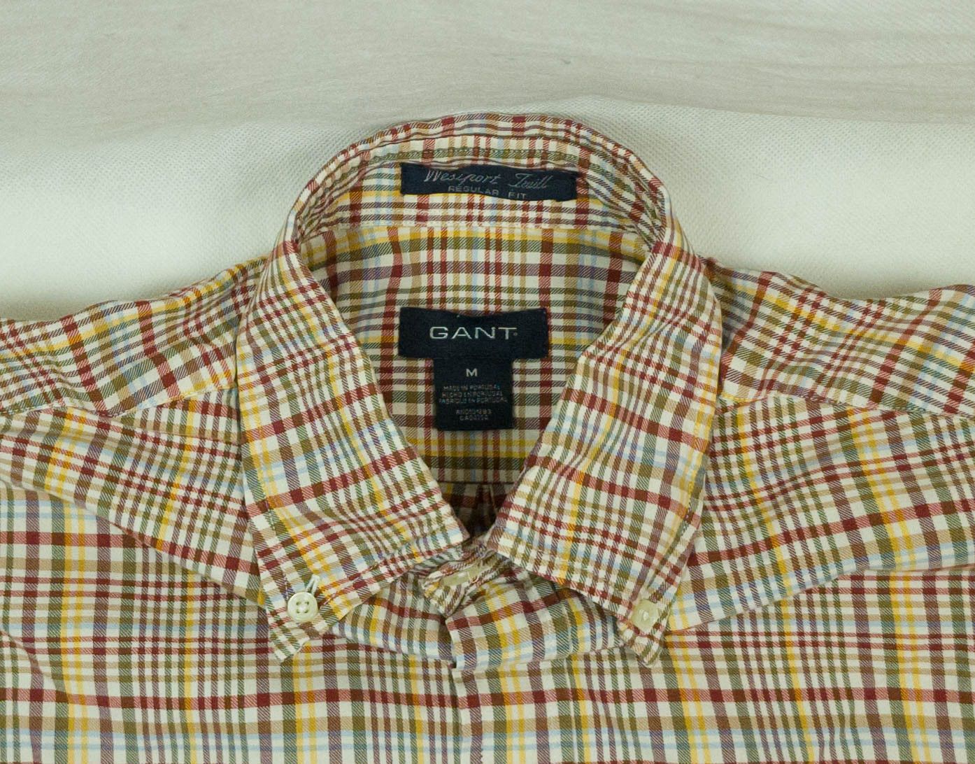 Gant GANT SHIRT LONG SLEEVE COTTON SIZE M-L (LABEL M) Size US M / EU 48-50 / 2 - 3 Thumbnail