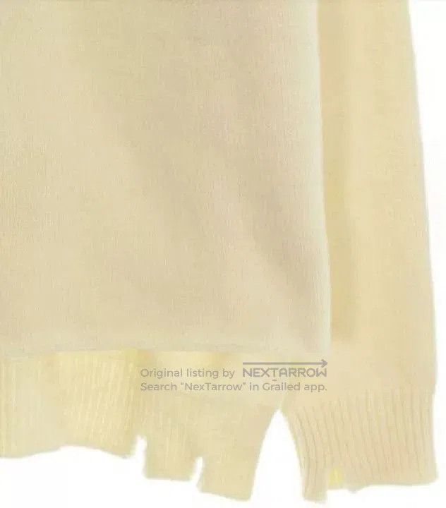 Maison Margiela Maison Margiela White Knit Sweater. Size S / US 4 / IT 40 - 6 Thumbnail