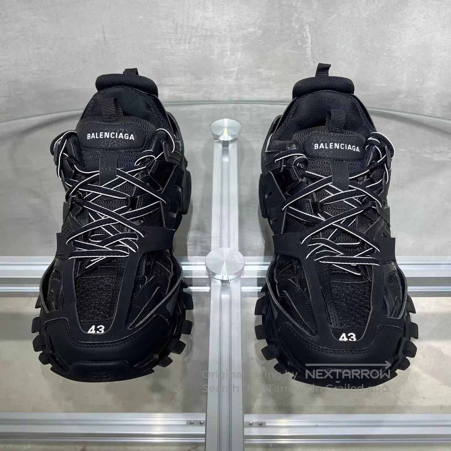Balenciaga Black High-Top Sneakers with Chunky Sole Size 10. Size US 10 / EU 43 - 1 Thumbnail