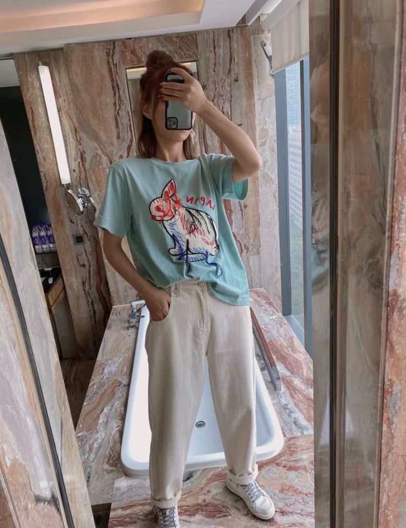 Gucci Gucci Embroidered rabbit short sleeves 2502-Nextarrow Size US M / EU 48-50 / 2 - 5 Thumbnail