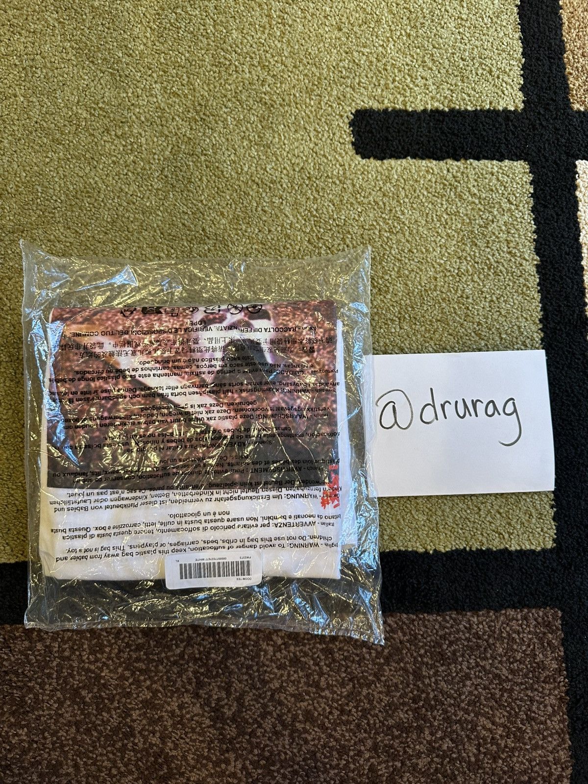 Other Supreme MF DOOM Tee Size US XL / EU 56 / 4 - 2 Thumbnail