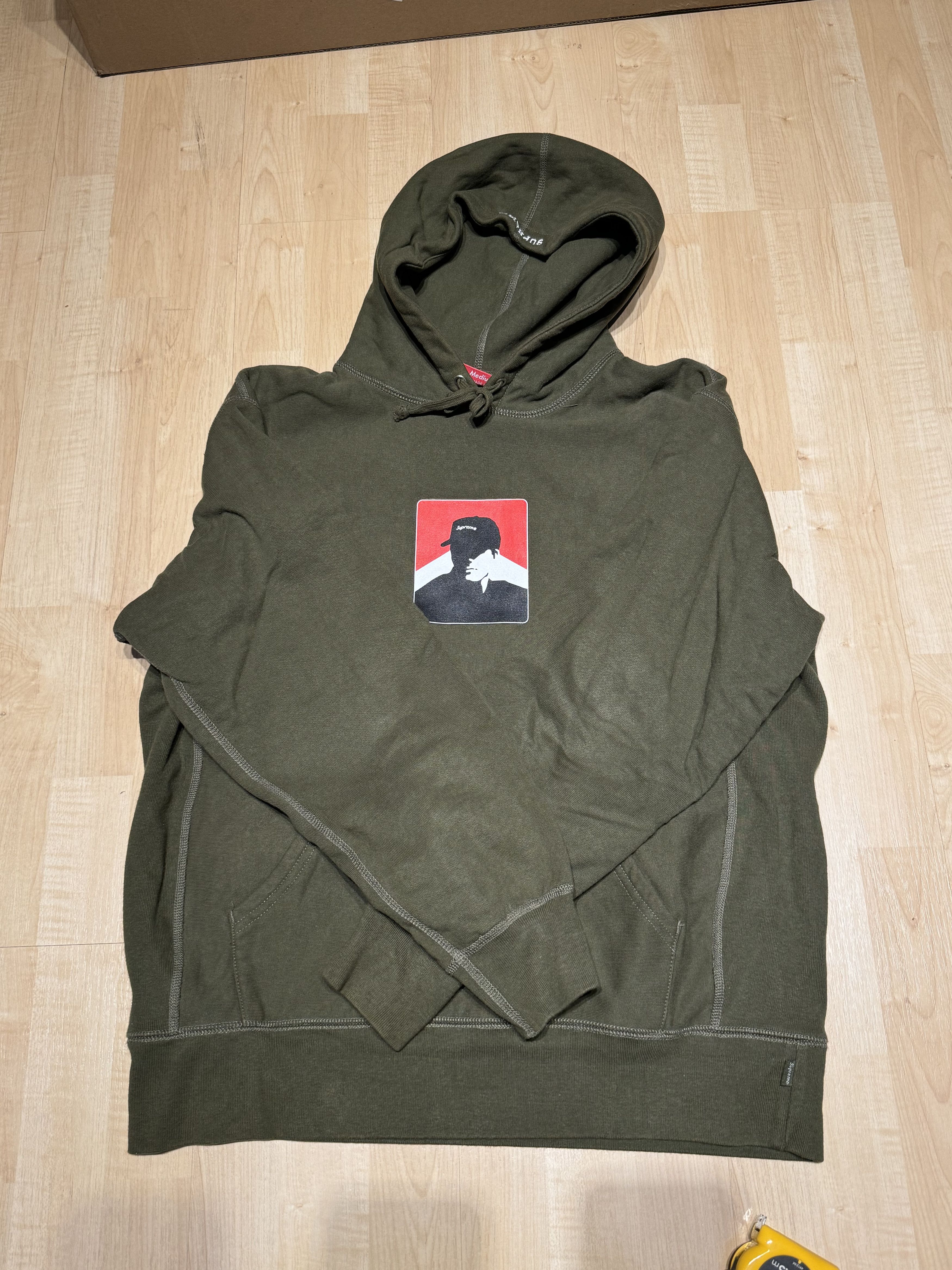 Supreme Supreme green hoodie Size US M / EU 48-50 / 2 - 1 Thumbnail