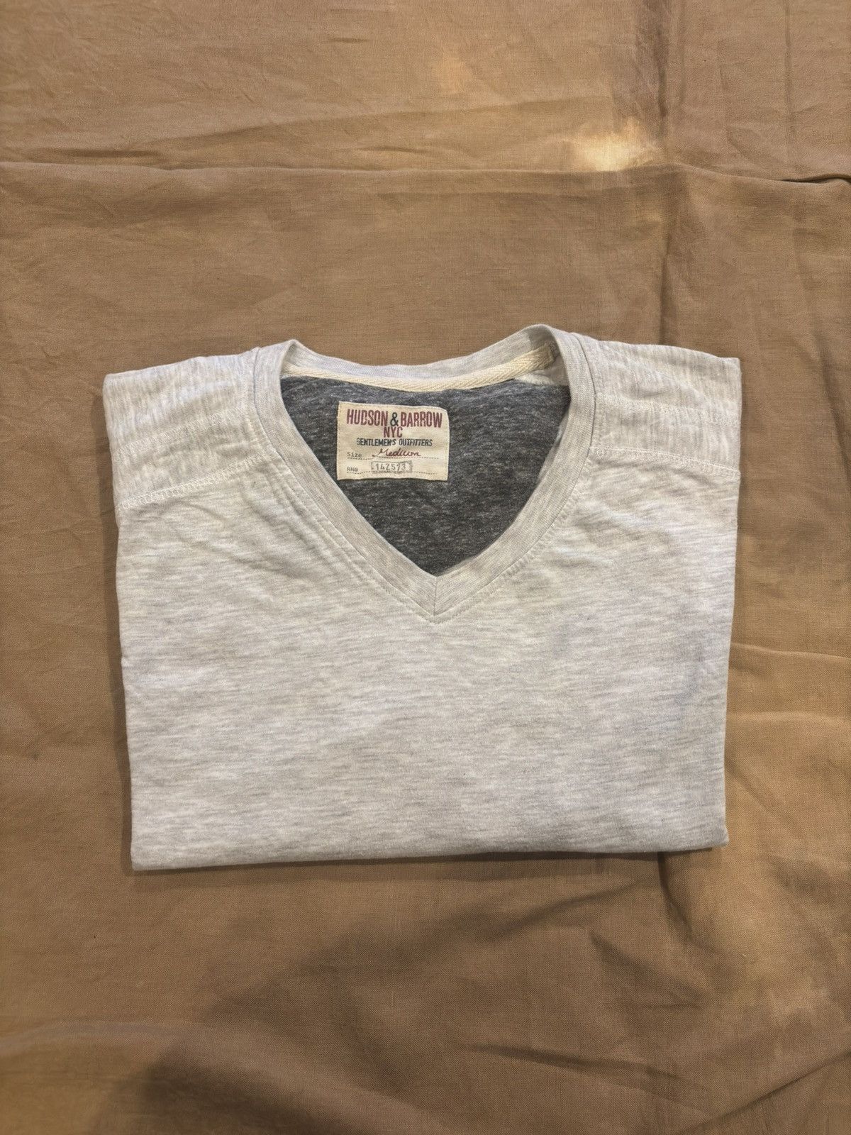 Hudson & Barrow Hudson & Barrow T. Shirt.mt-58 Size US M / EU 48-50 / 2 - 9 Thumbnail