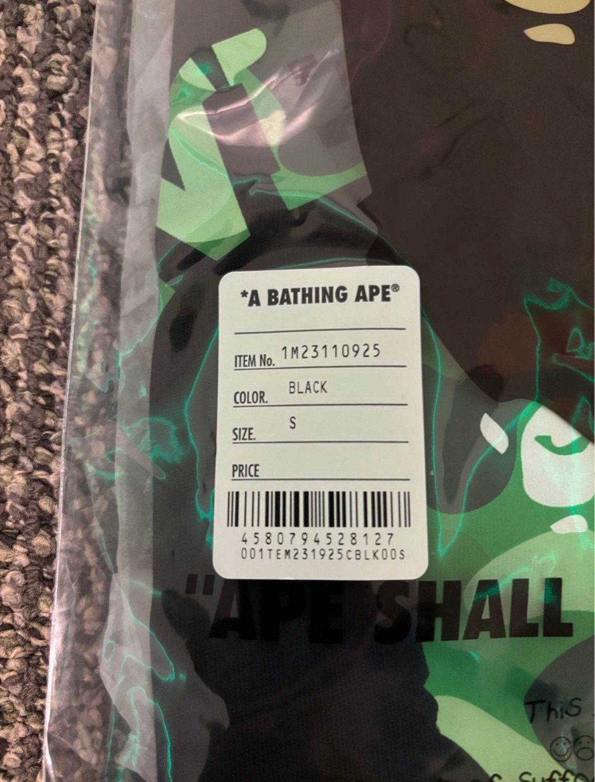 Bape Bape X Nba Youngboy Tee Size US S / EU 44-46 / 1 - 2 Thumbnail