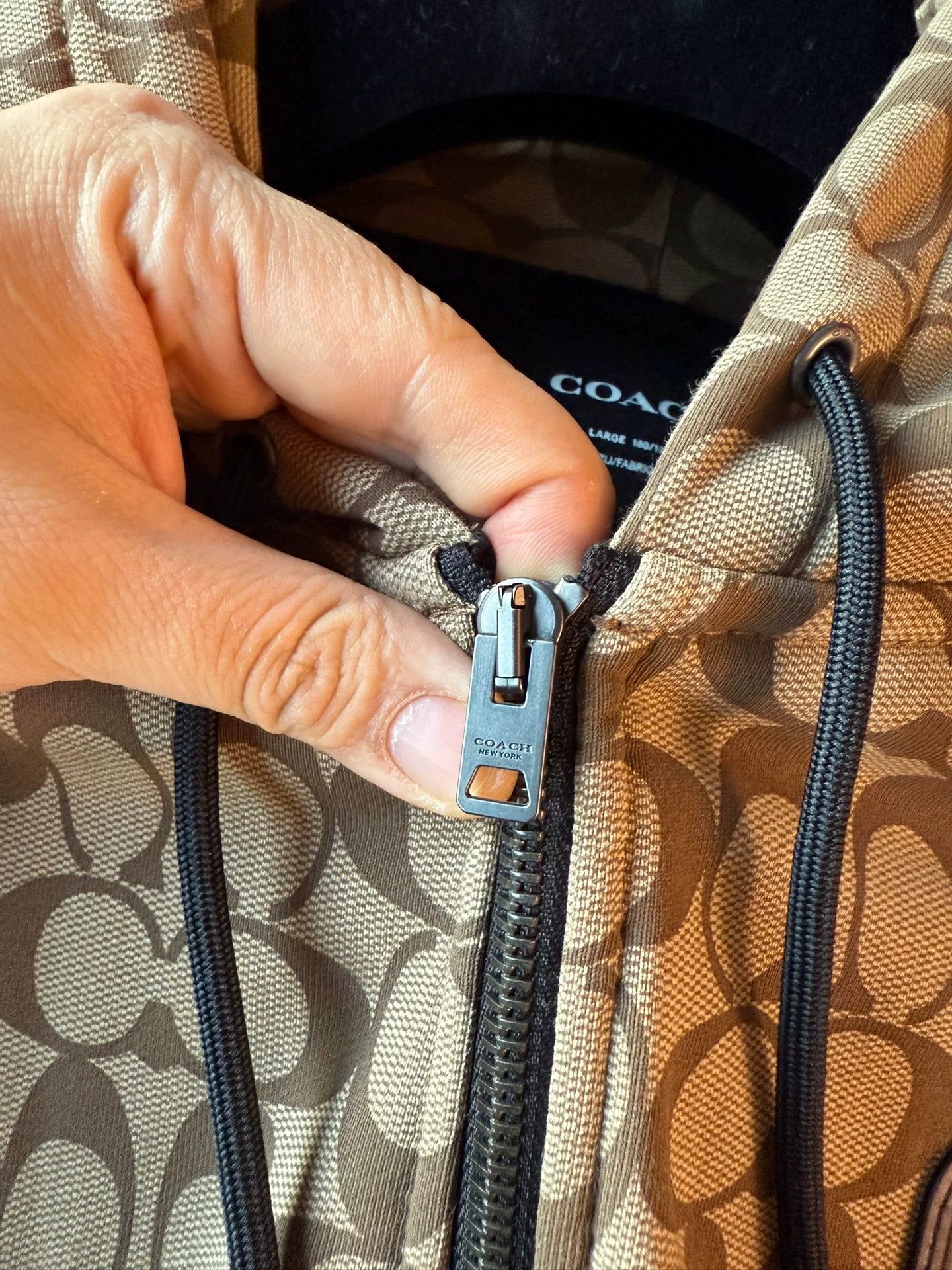 Coach COACH Full Logo Men's L 180 Classic Color Premium Jacket Size US L / EU 52-54 / 3 - 4 Thumbnail