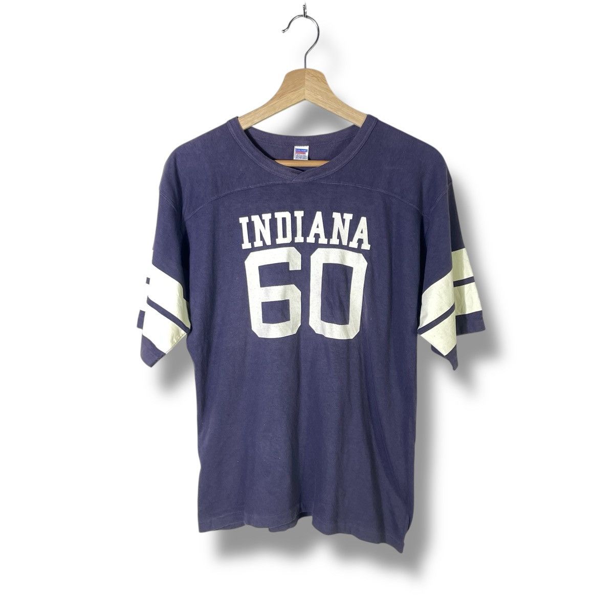 Japanese Brand × Vintage × Warehouse Vintage Warehouse Japan Indiana Baseball Raglan Fades Shirt Size US M / EU 48-50 / 2 - 1 Thumbnail