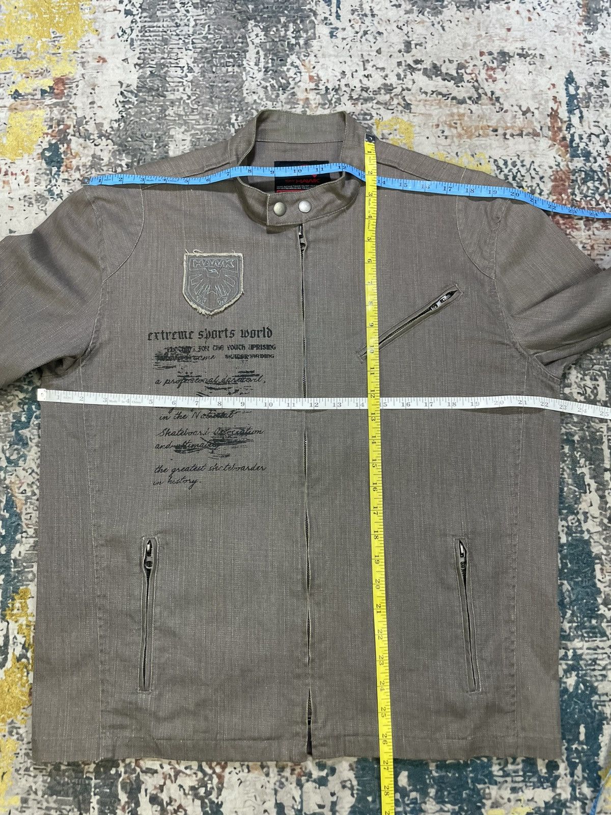 Tony Hawk Y2k Tony Hawk Skateboards Zip Up Jacket Size US M / EU 48-50 / 2 - 9 Thumbnail