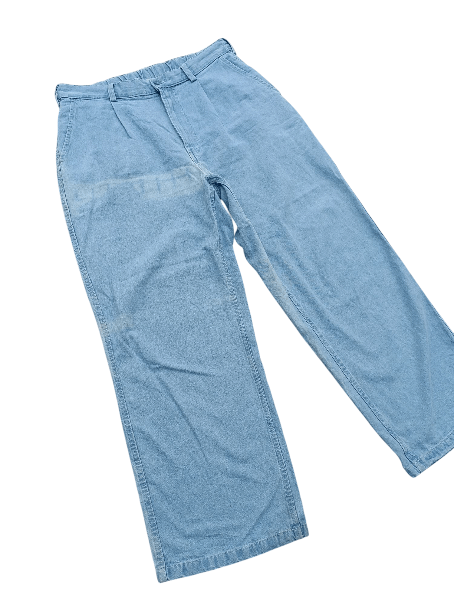 GU × Japanese Brand × Jun Takahashi Vintage Japanese Brand GU Baggy Faded Jeans E260 Size US 32 / EU 48 - 1 Thumbnail