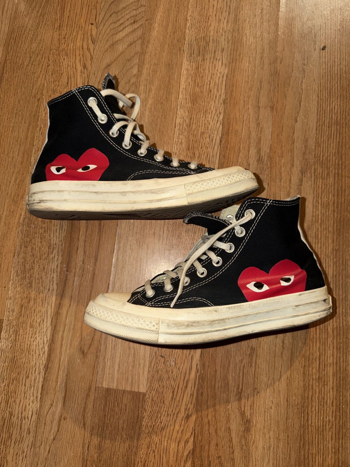 CDG by Comme des Garcons Comme des garçons CHUCK TAYLORS Size US 7 / EU 40 - 5 Thumbnail