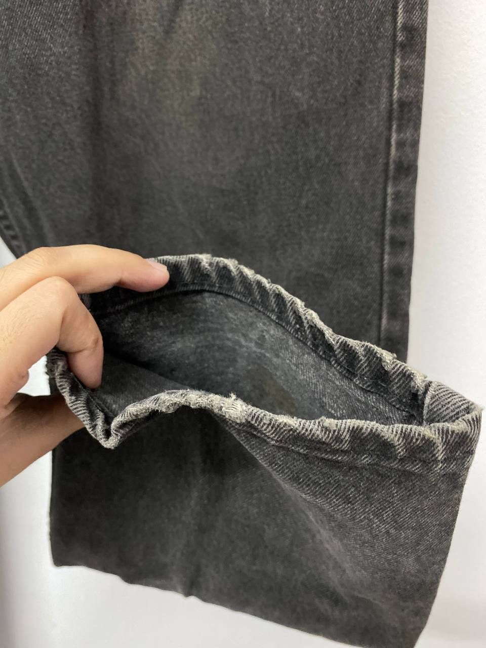 Levi's vintage levis 550 superblack denim nice design Size US 36 / EU 52 - 6 Thumbnail
