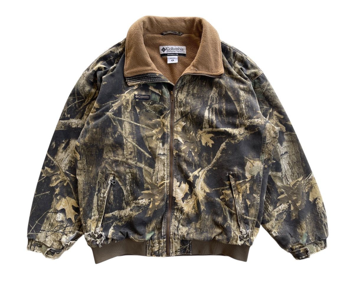 Columbia Vintage Columbia Mossy Oaks Realtree Distressed Jacket Size US XL / EU 56 / 4 - 2 Thumbnail