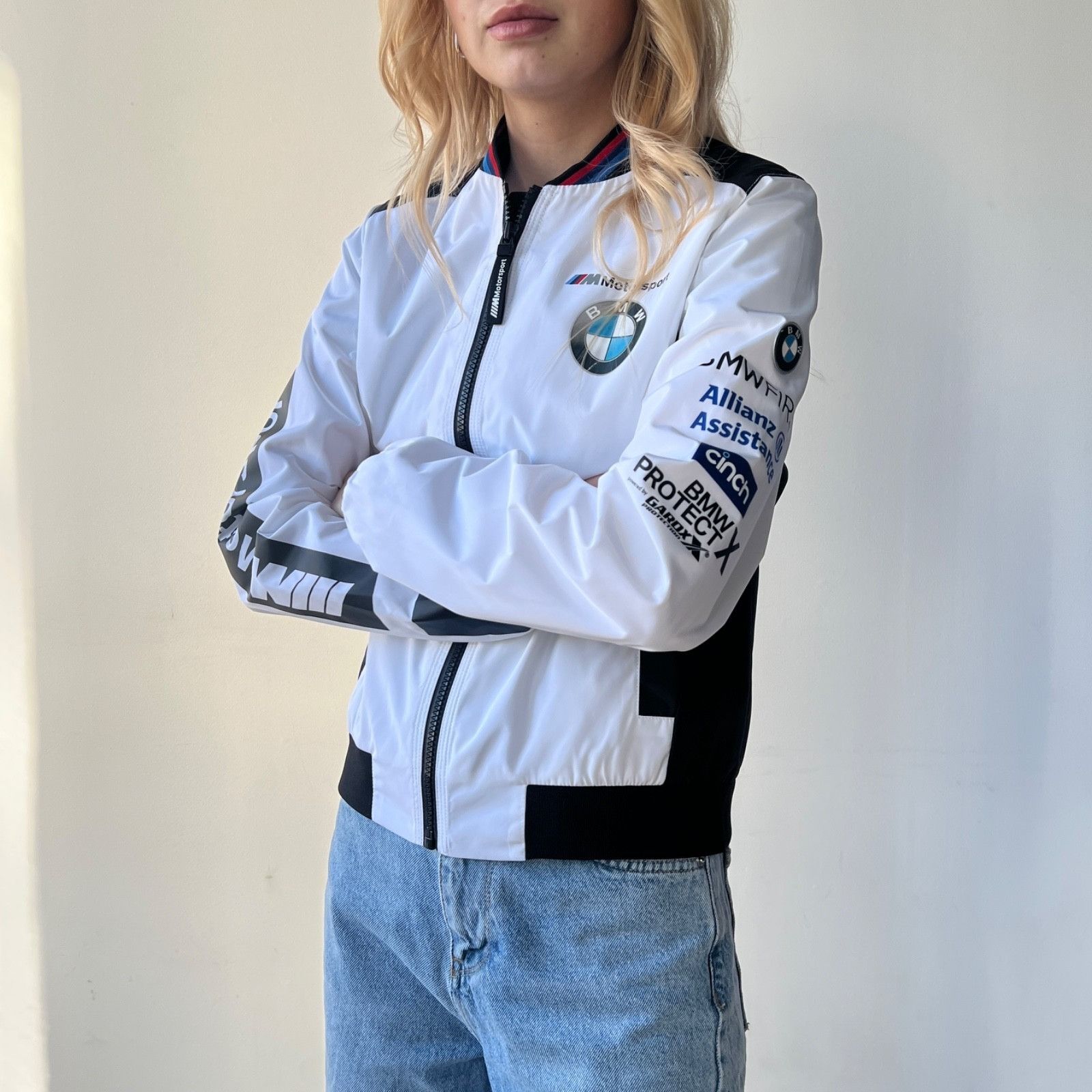 BMW BMW Motorsport Team Bomber Jacket Racing 0008BC Size S / US 4 / IT 40 - 1 Thumbnail