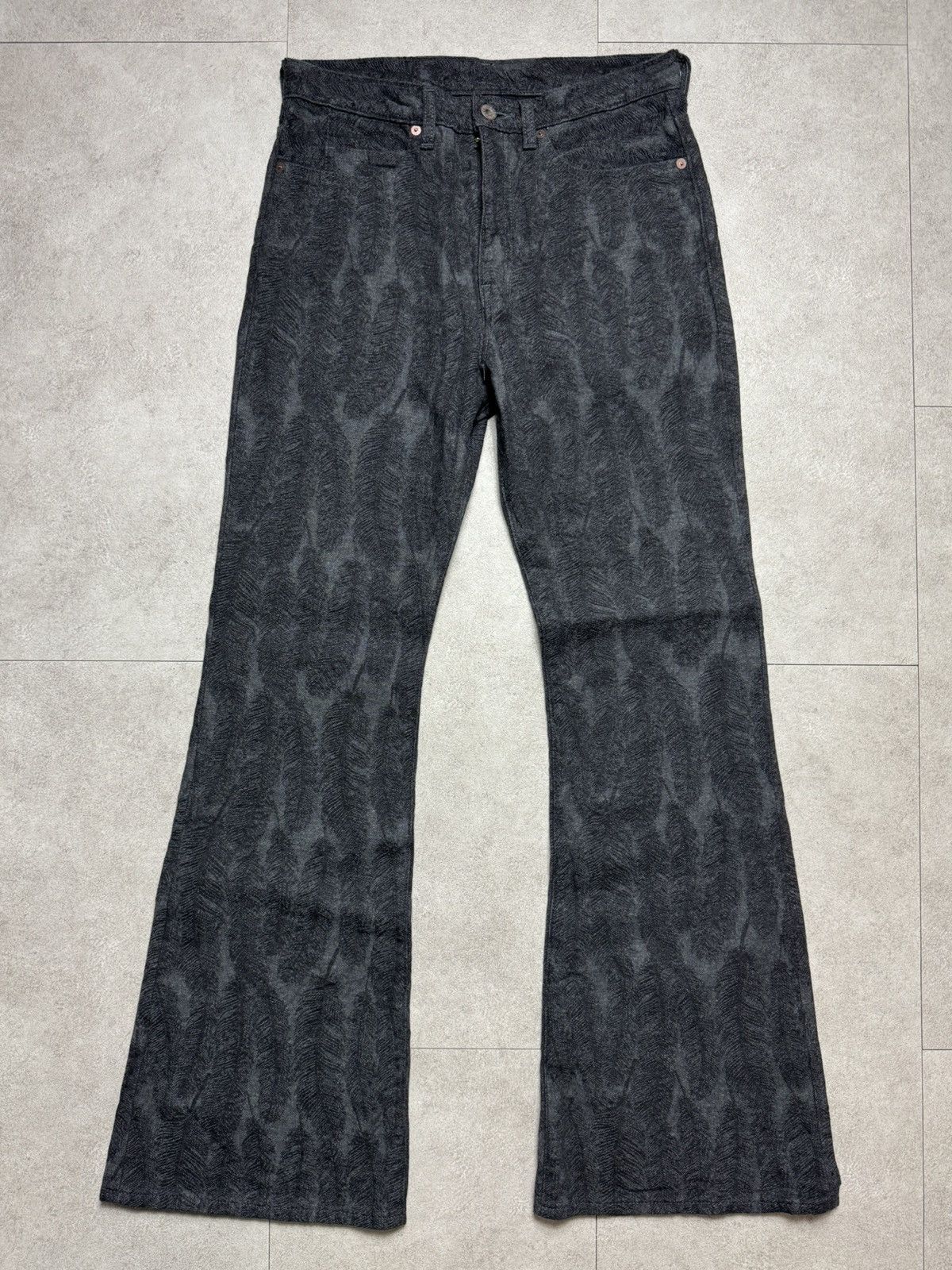 Kapital Kapital 12oz feather flare denim 5p Okabellbo Size US 32 / EU 48 - 1 Thumbnail