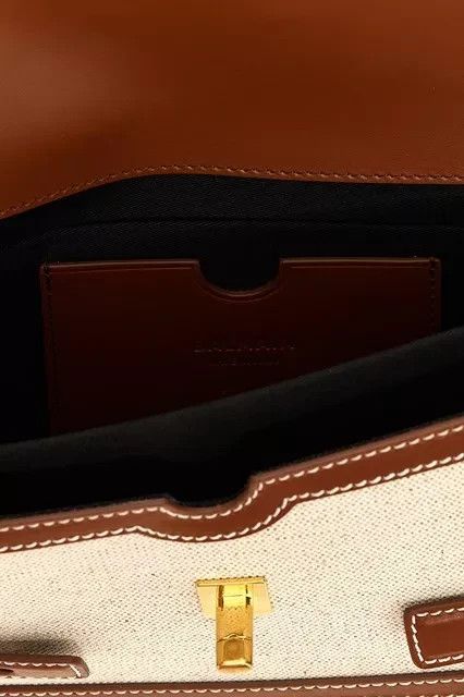Balmain BALMAIN B-buzz 24 Brown Leather Shoulder Bag New Size ONE SIZE - 3 Thumbnail
