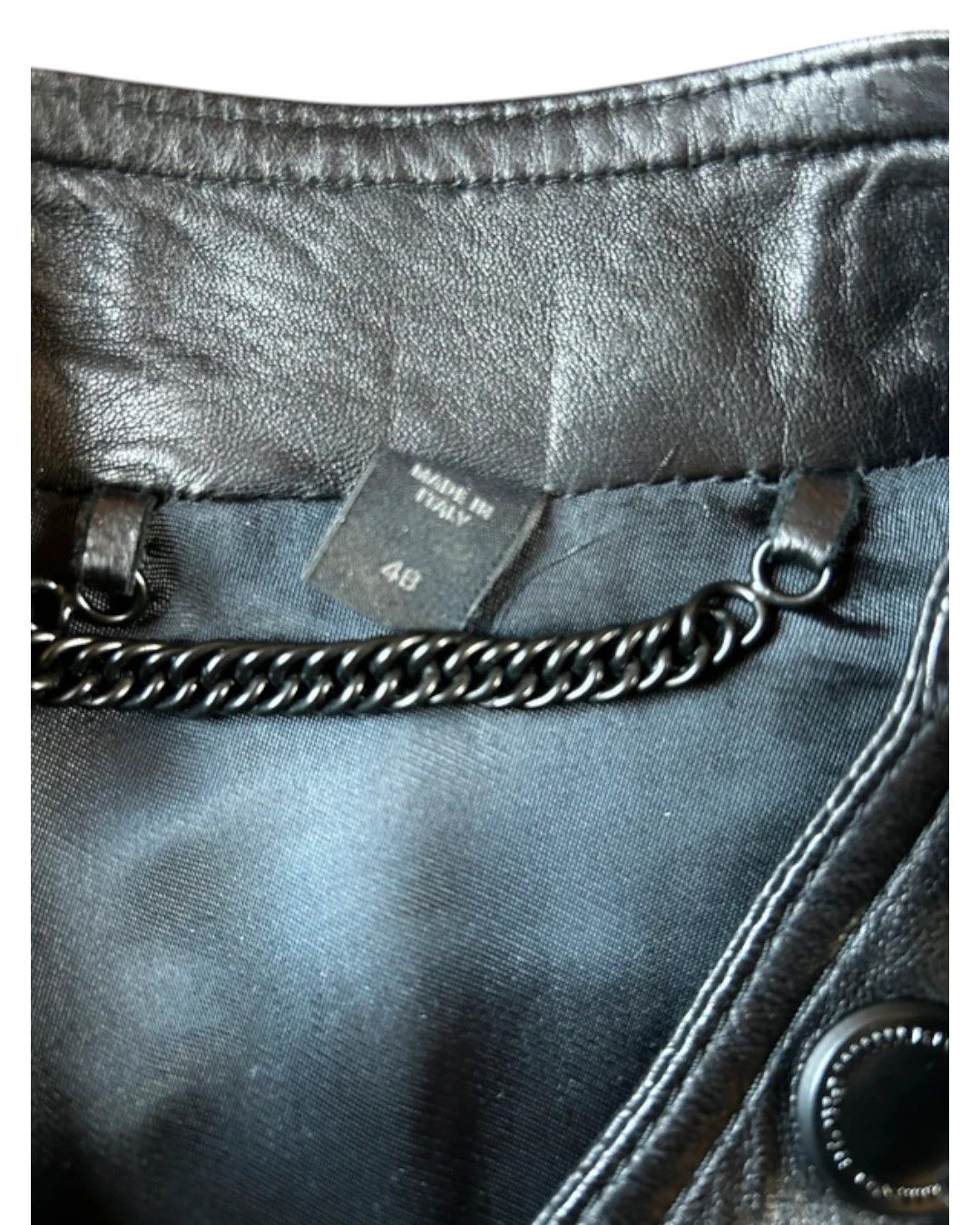 Burberry Prorsum RUNWAY LAMBSKIN LEATHER BIKER JACKET Size US M / EU 48-50 / 2 - 9 Thumbnail