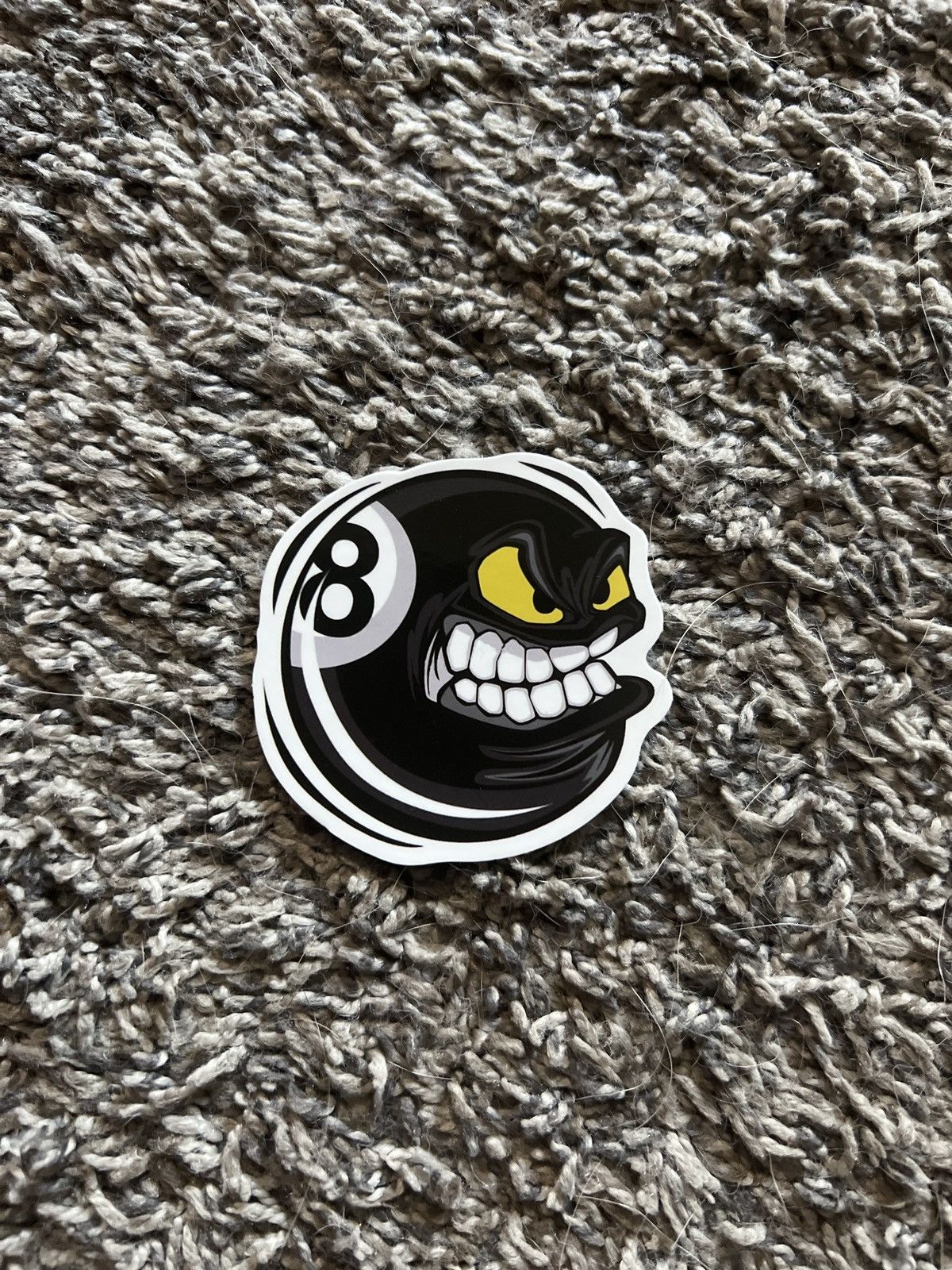 Hypebeast Angry 8 Ball Sticker Size ONE SIZE - 1 Thumbnail
