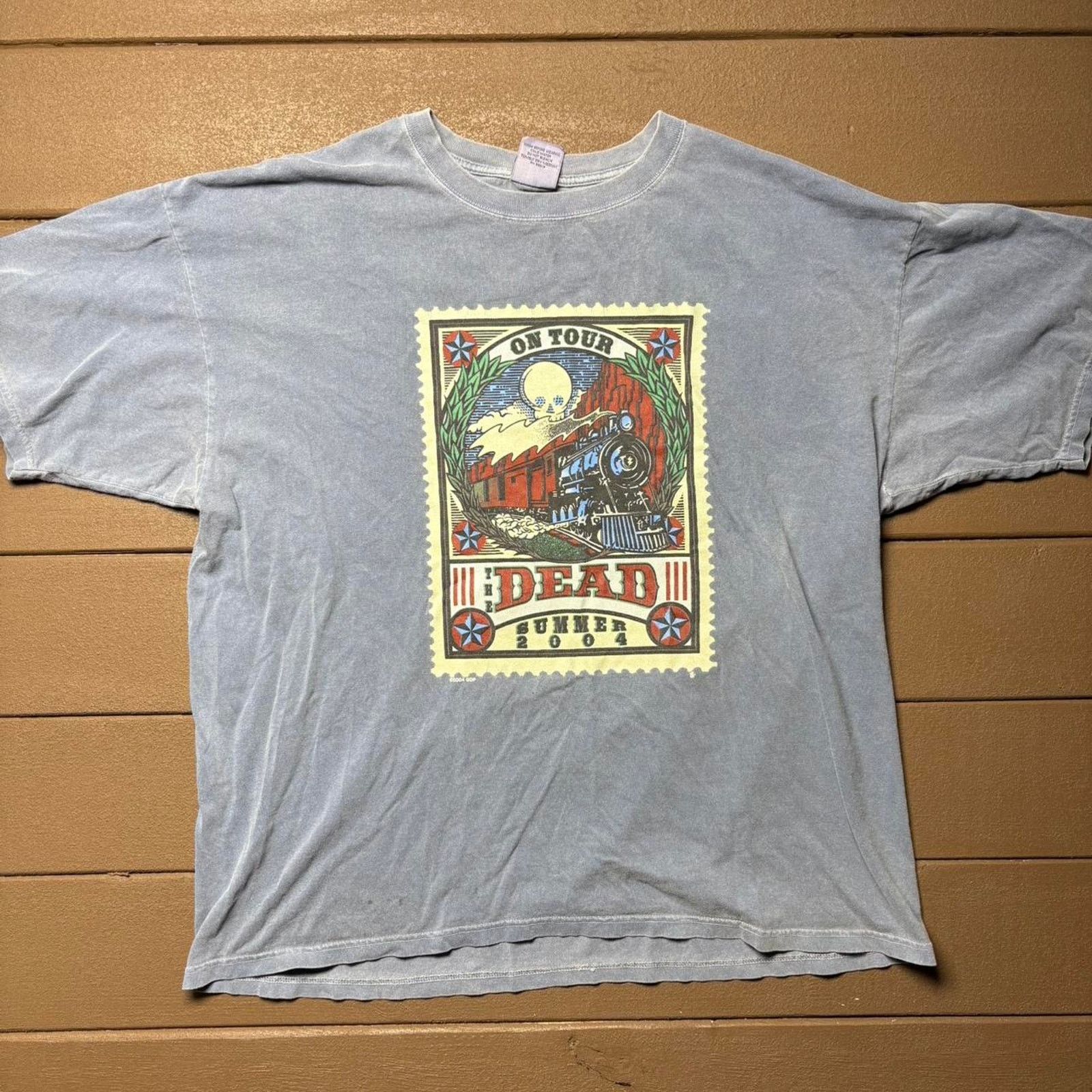 Tultex Vintage grateful dead summer 2004 tour shirt Size US XL / EU 56 / 4 - 1 Thumbnail
