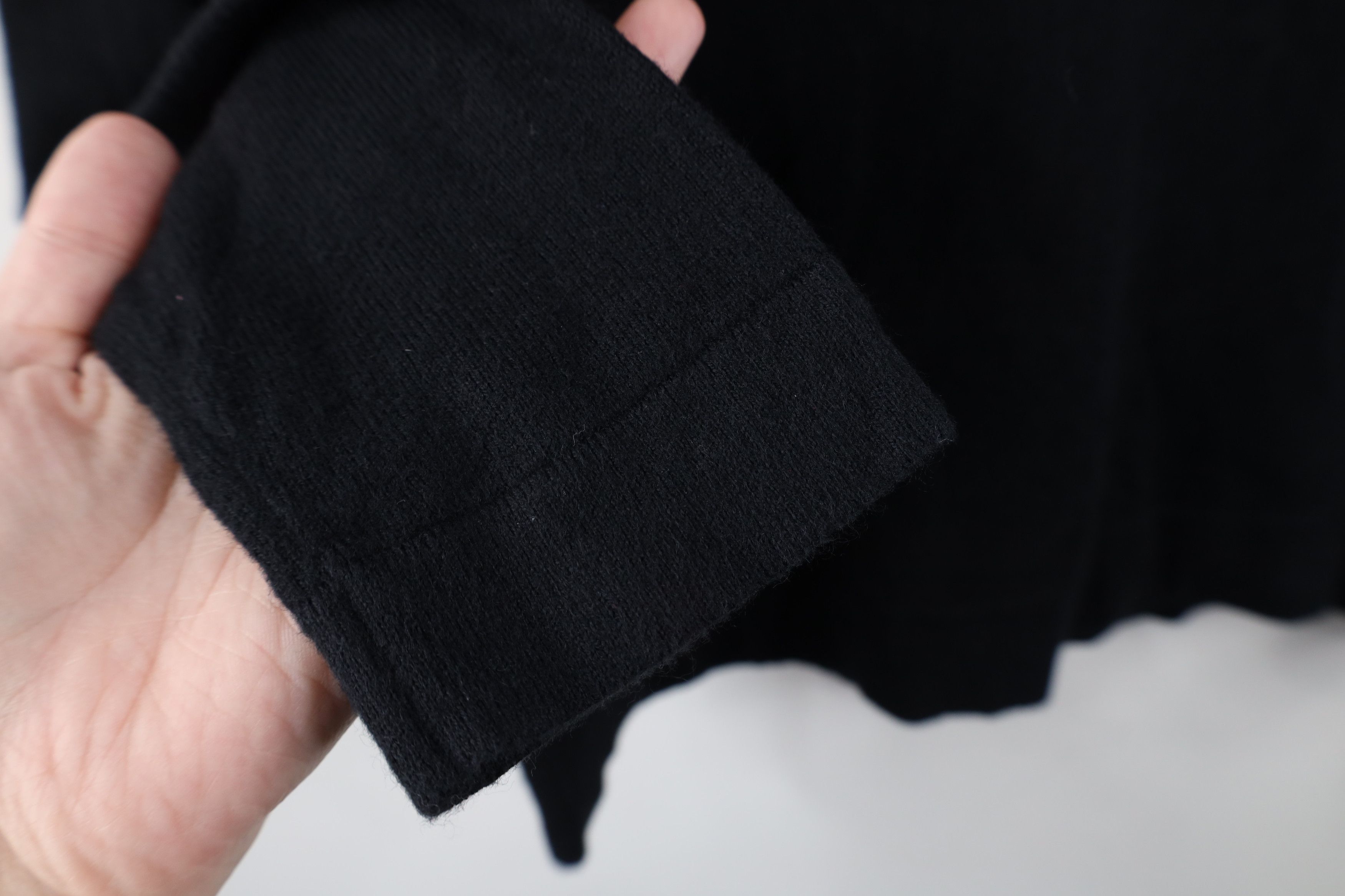 Lands' End × Vintage Vintage Lands End Blend Knit Duck Crewneck Sweater Black Size S / US 4 / IT 40 - 8 Thumbnail