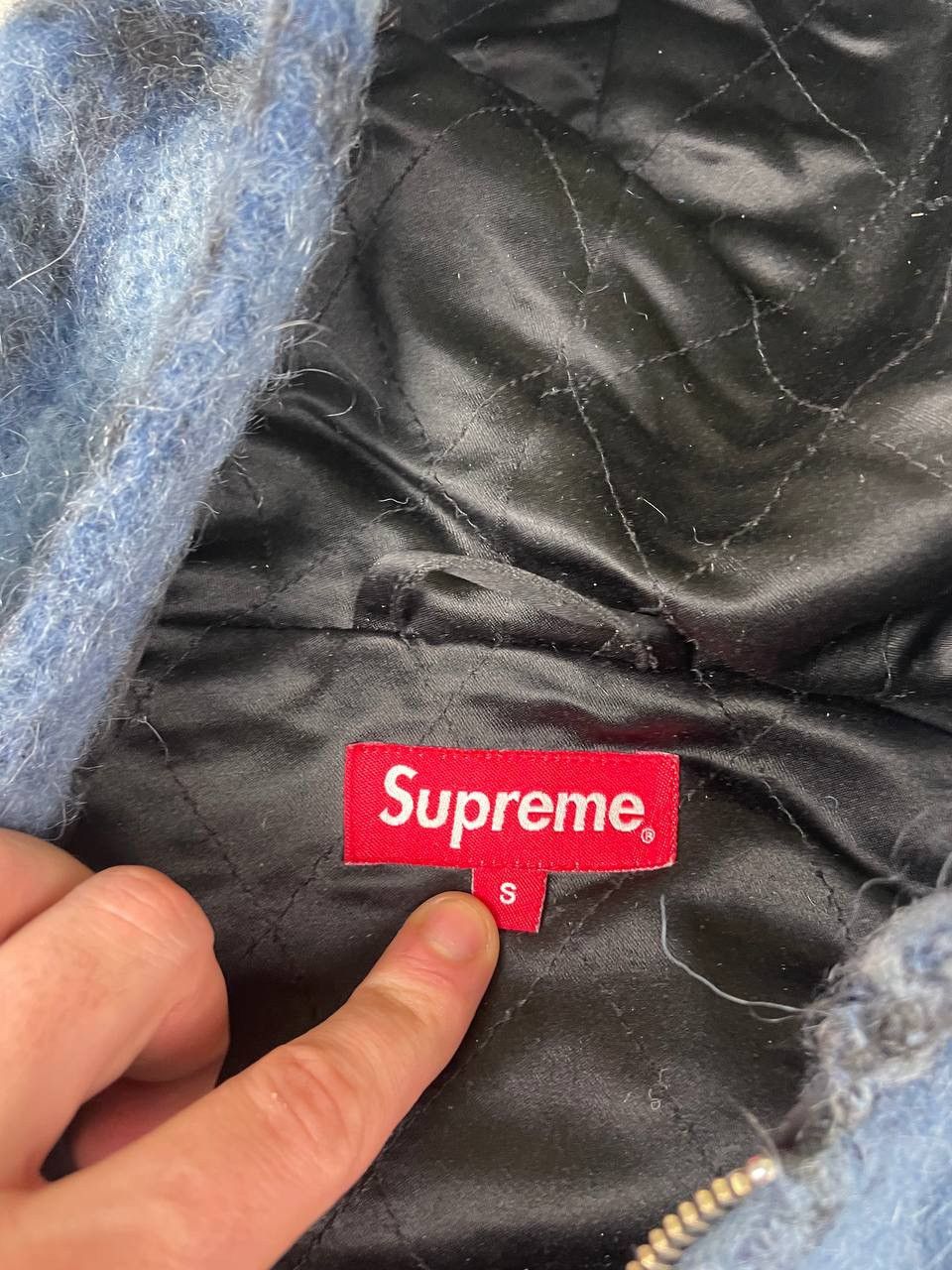 Supreme Supreme PLAID WOOL HOODED JACKET Mohair Size US S / EU 44-46 / 1 - 10 Thumbnail